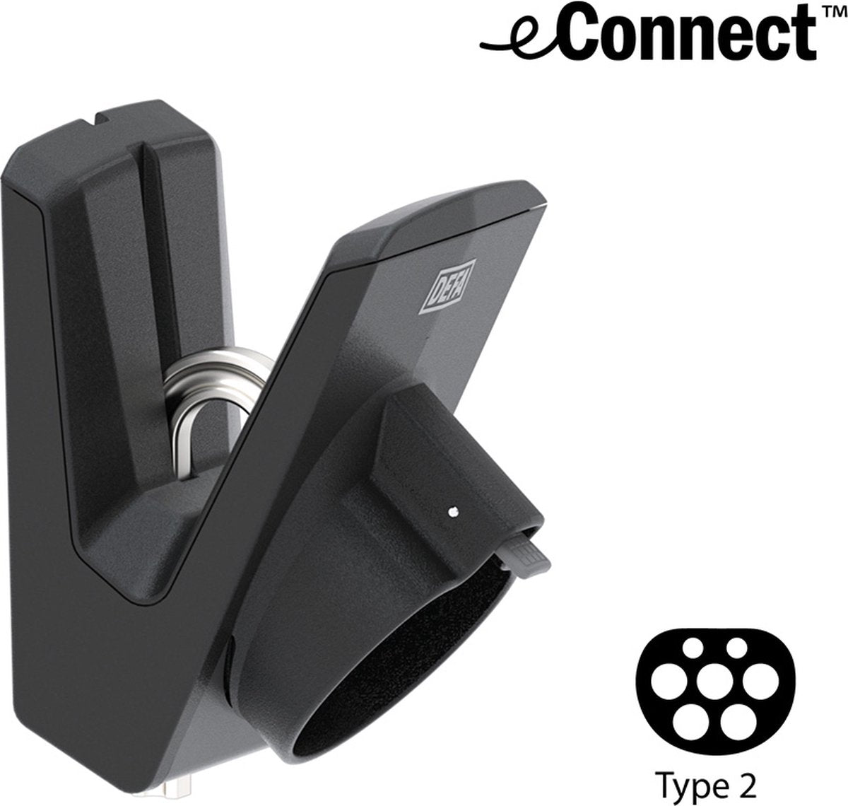 Defa als Defa Ladekabelhalter 712268 | econnect™ Dockingstation Typ 2 – Diebstahlschutz