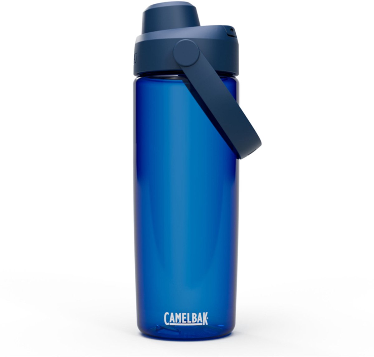 Camelbak Thrive Chug Trinkflasche – 600 ml – Wasserflasche mit Schraubverschluss – Blau