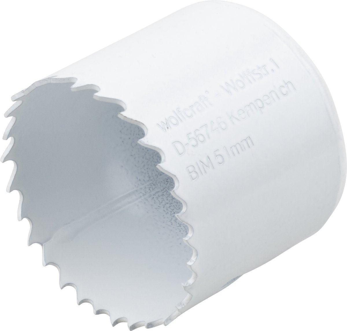 Wolfcraft – Lochsäge 51 mm Bohrer Bim – Einsatz – 3493000
