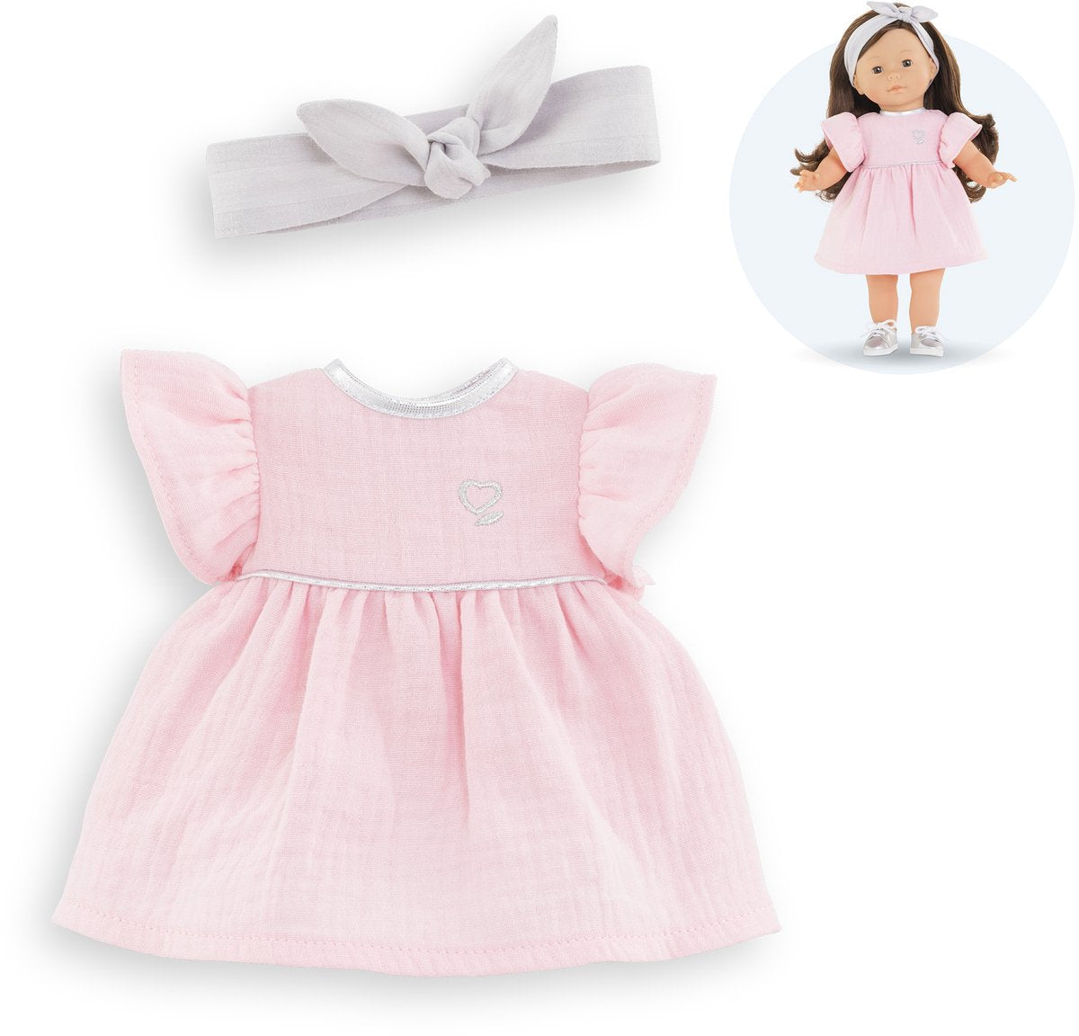 Corolle ma – Puppenkleid mit Stirnband