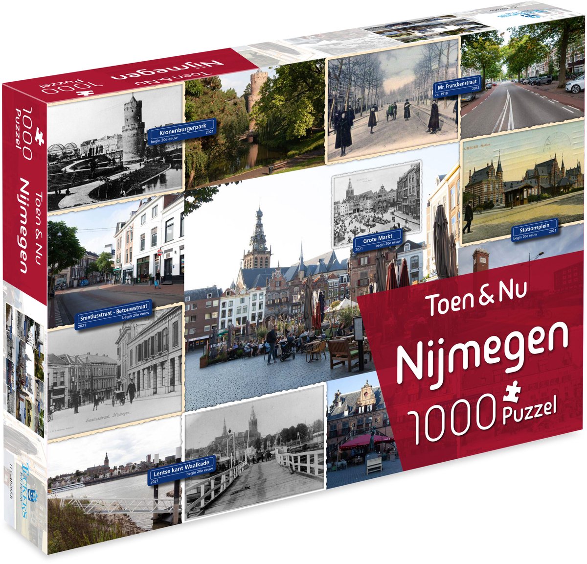 Tucker's fun factory toen nu puzzel - nijmegen (door fotograaf robert mulder) - 1000 stukjes - legpuzzels