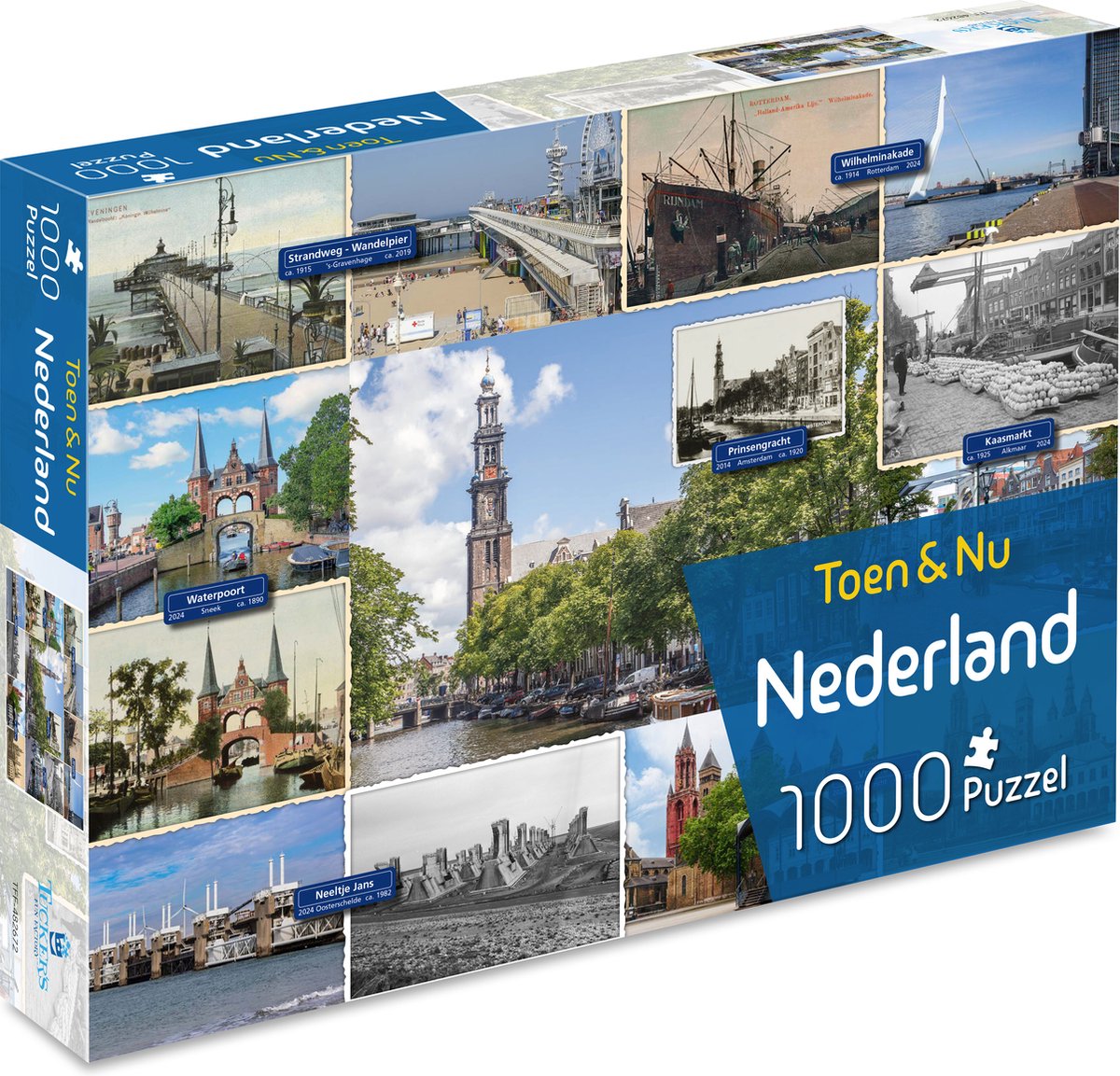 Tucker's fun factory toen nu puzzel - nederland (door fotograaf robert mulder) - 1000 stukjes - legpuzzels