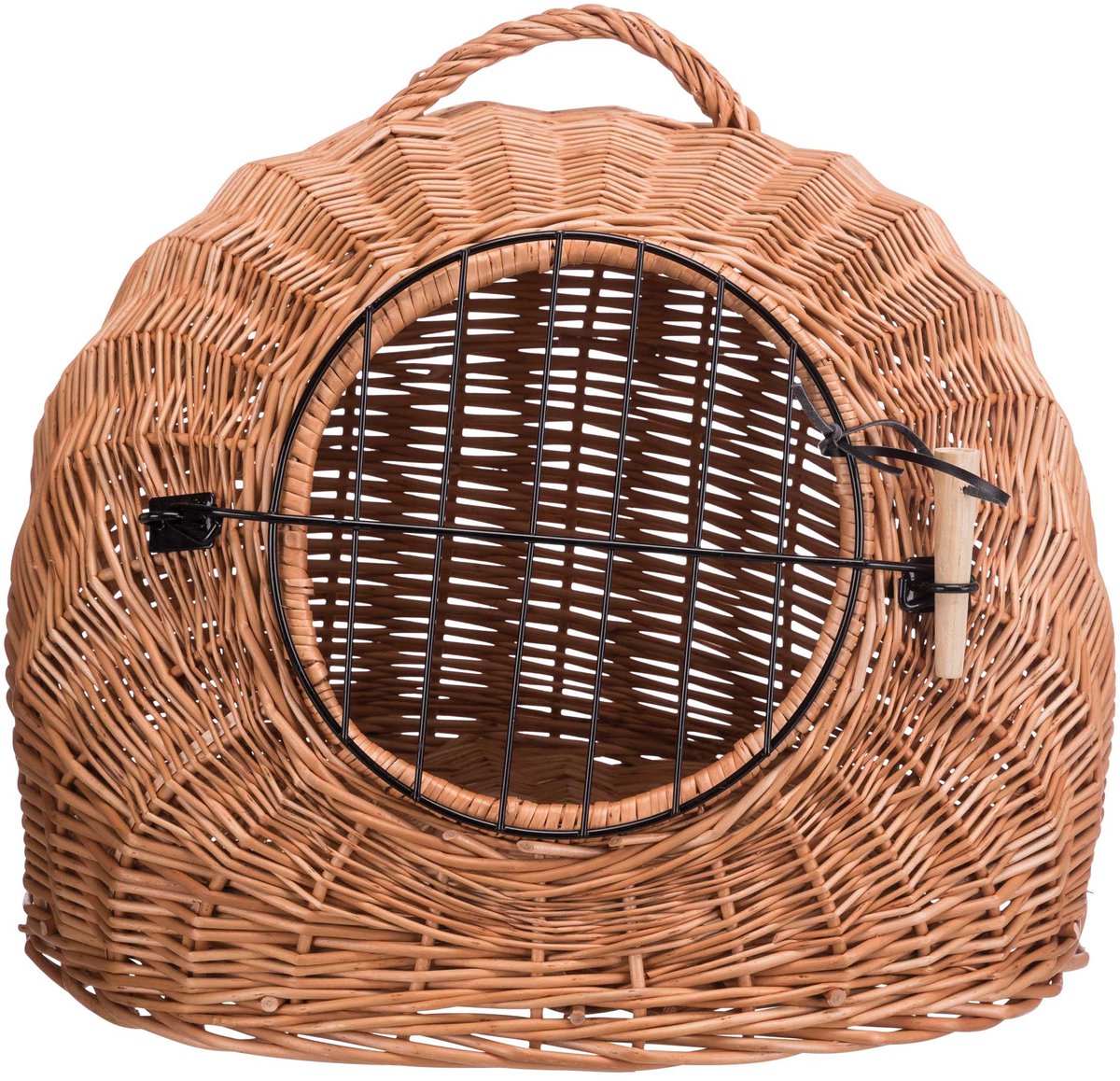 Trixie Rattan-Katzenkorb mit Tür – ø 50 cm