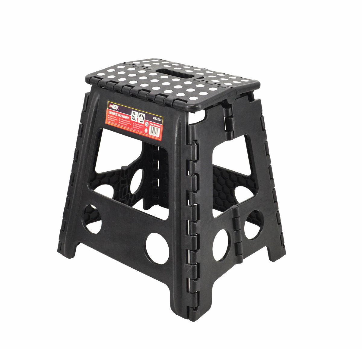 Awtools xl - opvouwbare kruk - 150 kg - antislip - kunststof