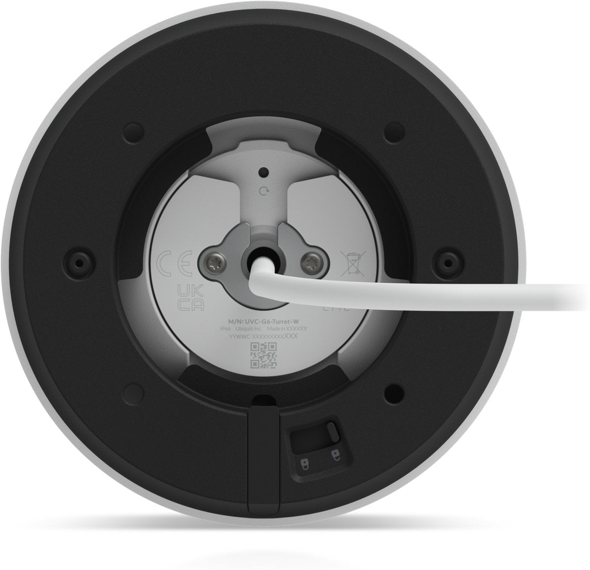 Ubiquiti Unifi UVC-G6-Turret-W – IP-Überwachungskamera – 8 MP Auflösung – wetterfest – PoE