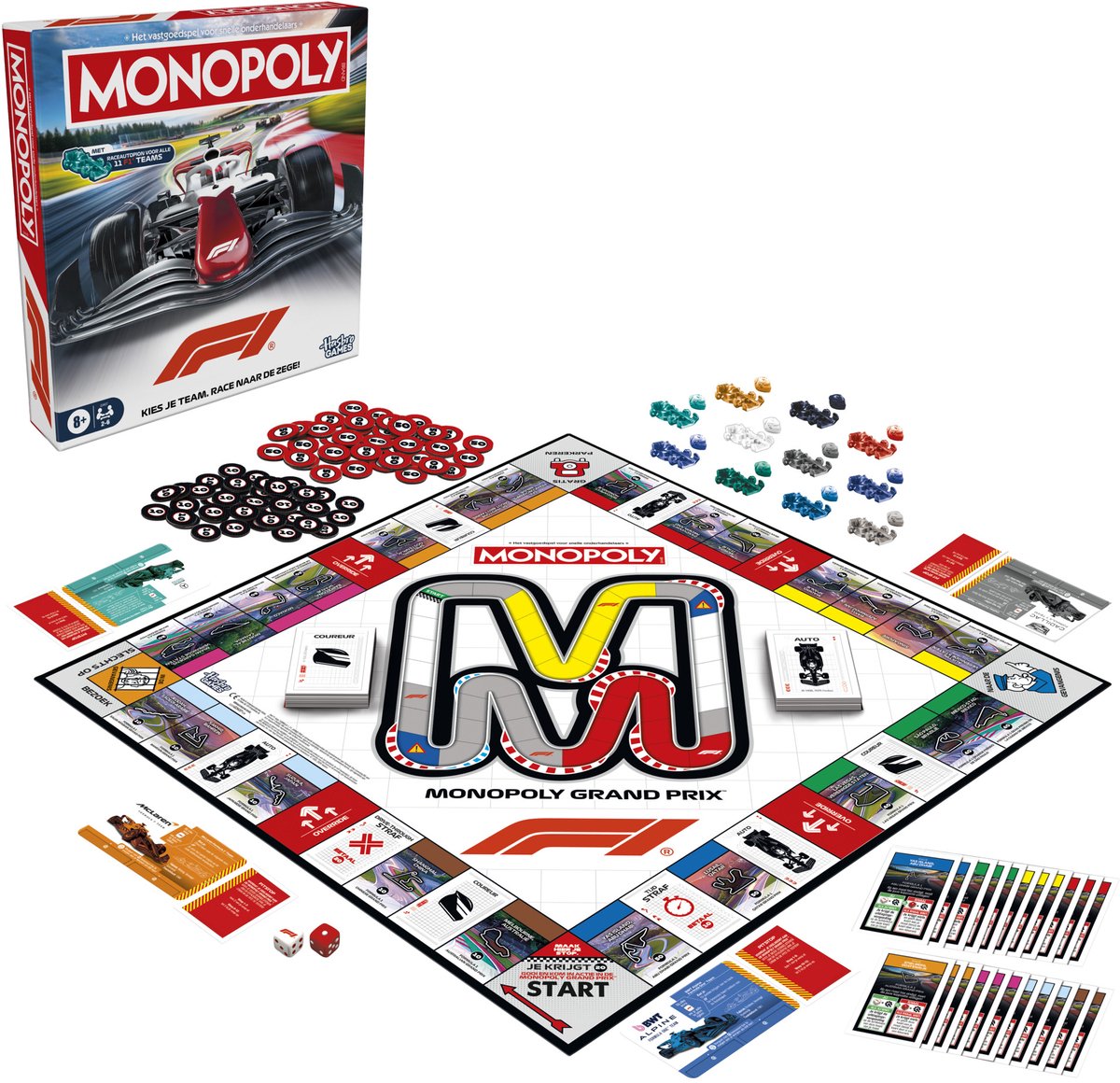 Monopoly f1 - bordspel