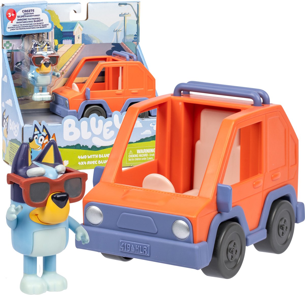 Spectron Bluey-Auto 4x4 inklusive Bluey-Figur
