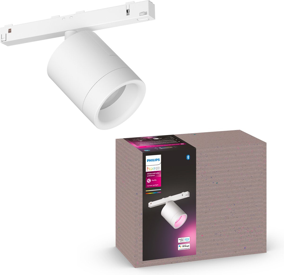Philips hue Perifo Aufbaustrahler – weißes und farbiges Licht – weiß – Erweiterung