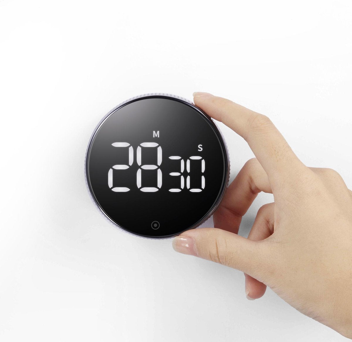 Baseus ez4u – Küchentimer – Kunststoff – Schwarz Silber