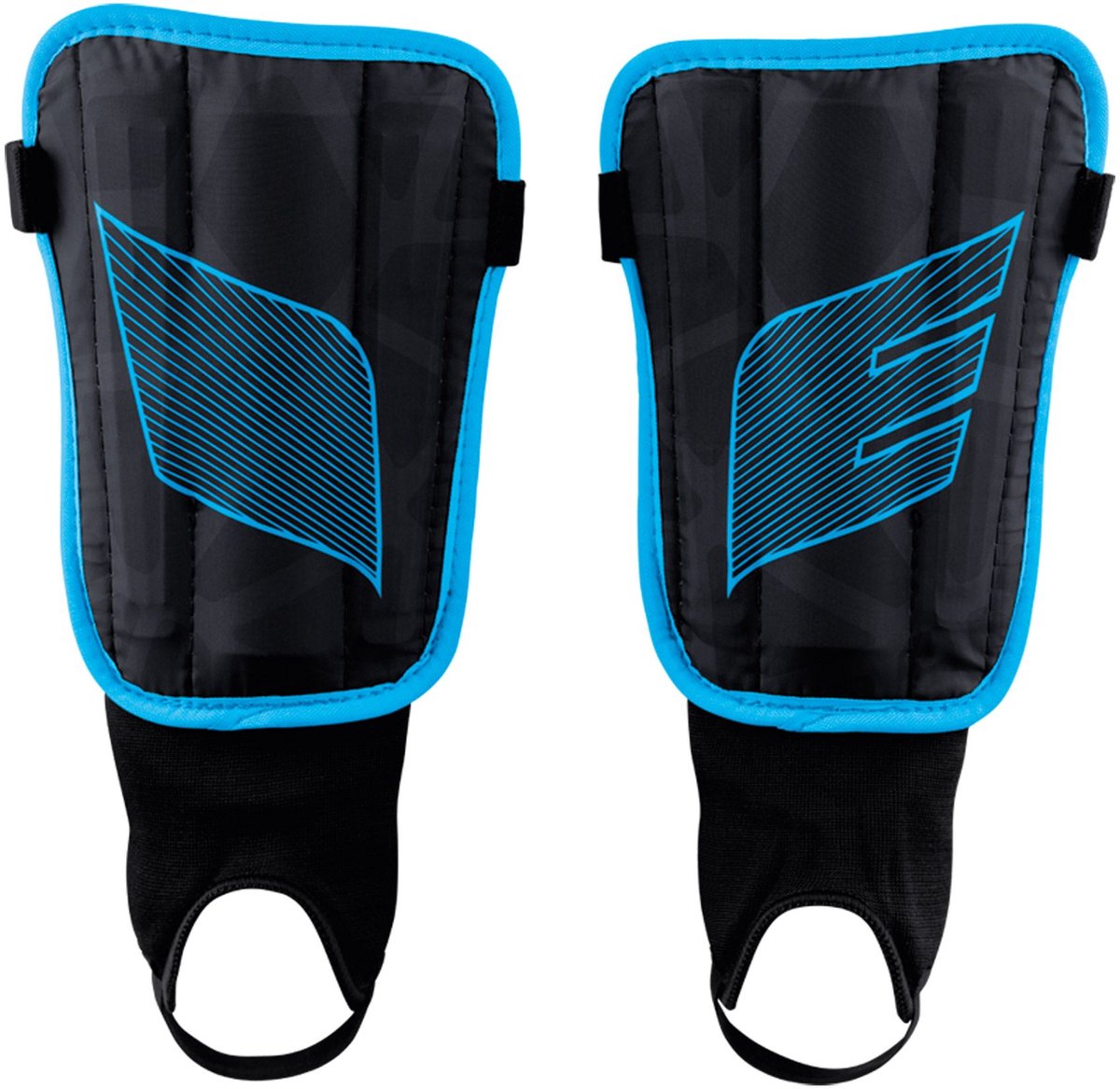 Erima Flex Guard Ergono Schienbeinschutz – Curaçao Schwarz | Größe: xxs