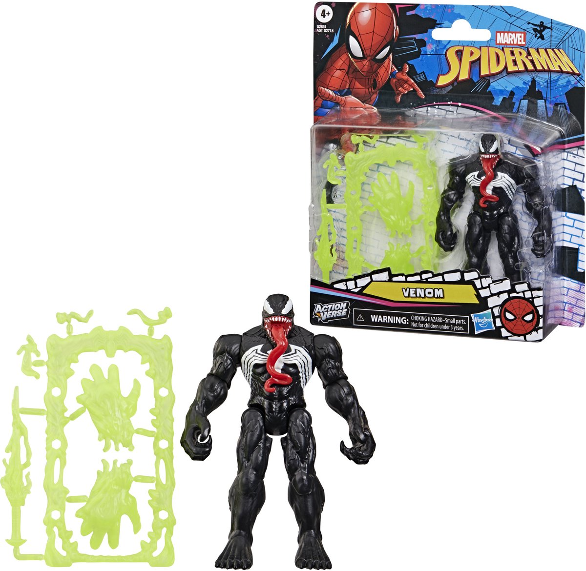 Marvel Spider-Man Actionverse Venom – Actionfigur