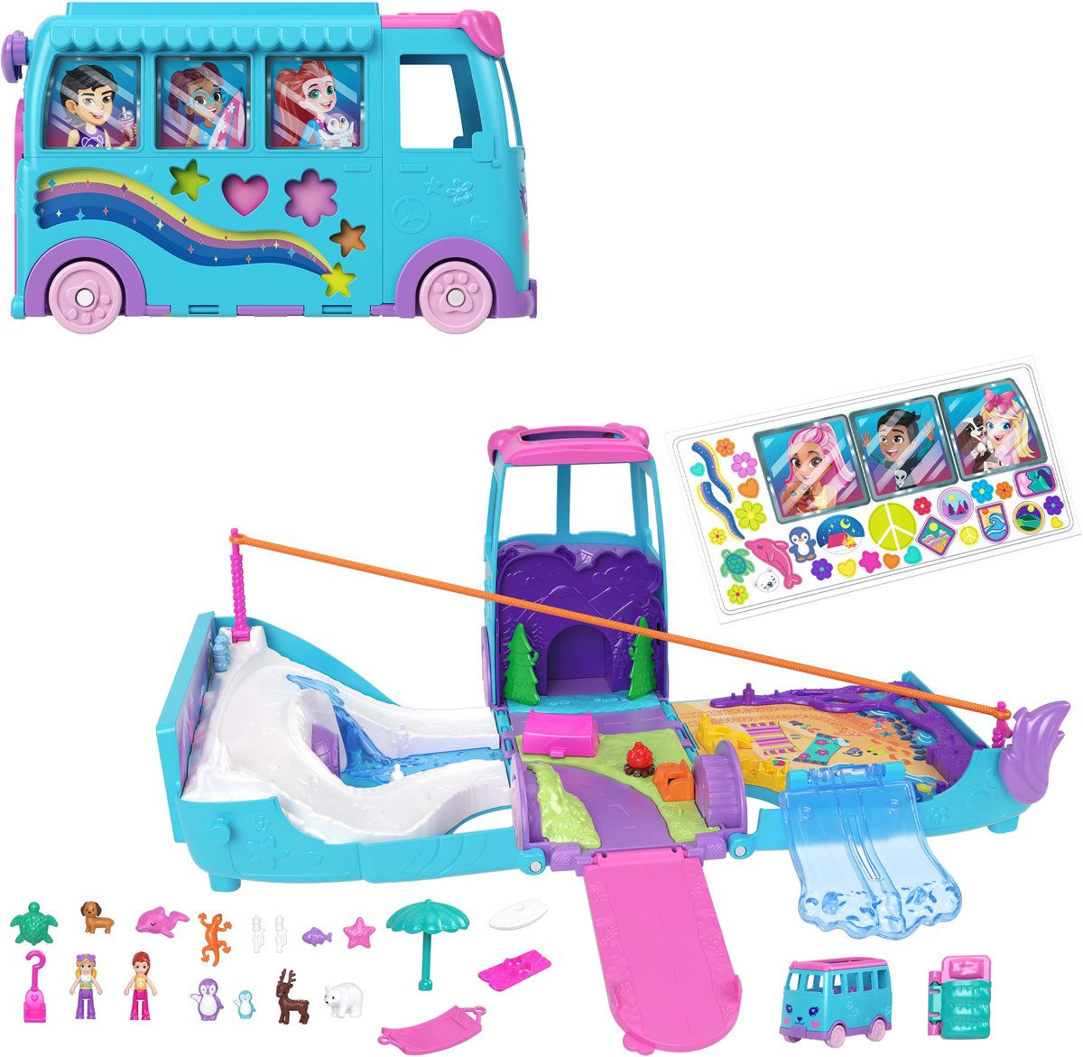 Polly Pocket Haustier-Abenteuerspielset