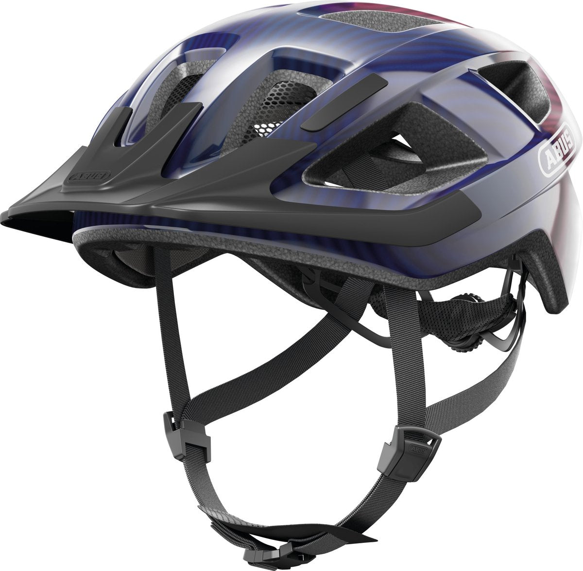 Abus Helm Aduro 3.0 Lila Wellen S 51-55cm