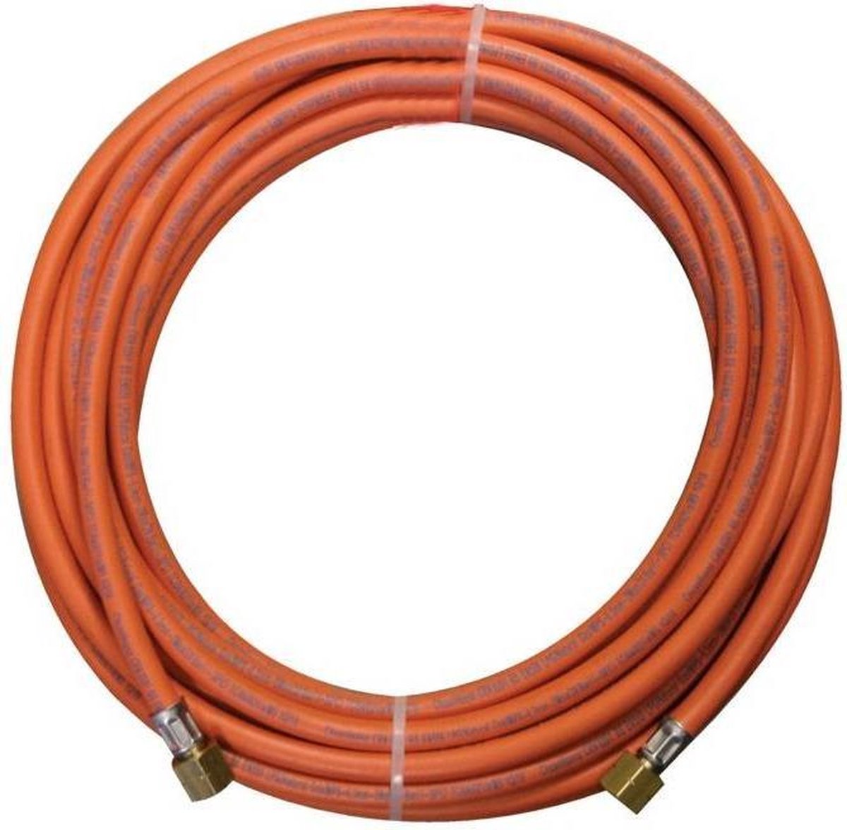 Kemper Gasschlauch - 5 Meter - Gummi - inkl. 3 8 Kupplungen