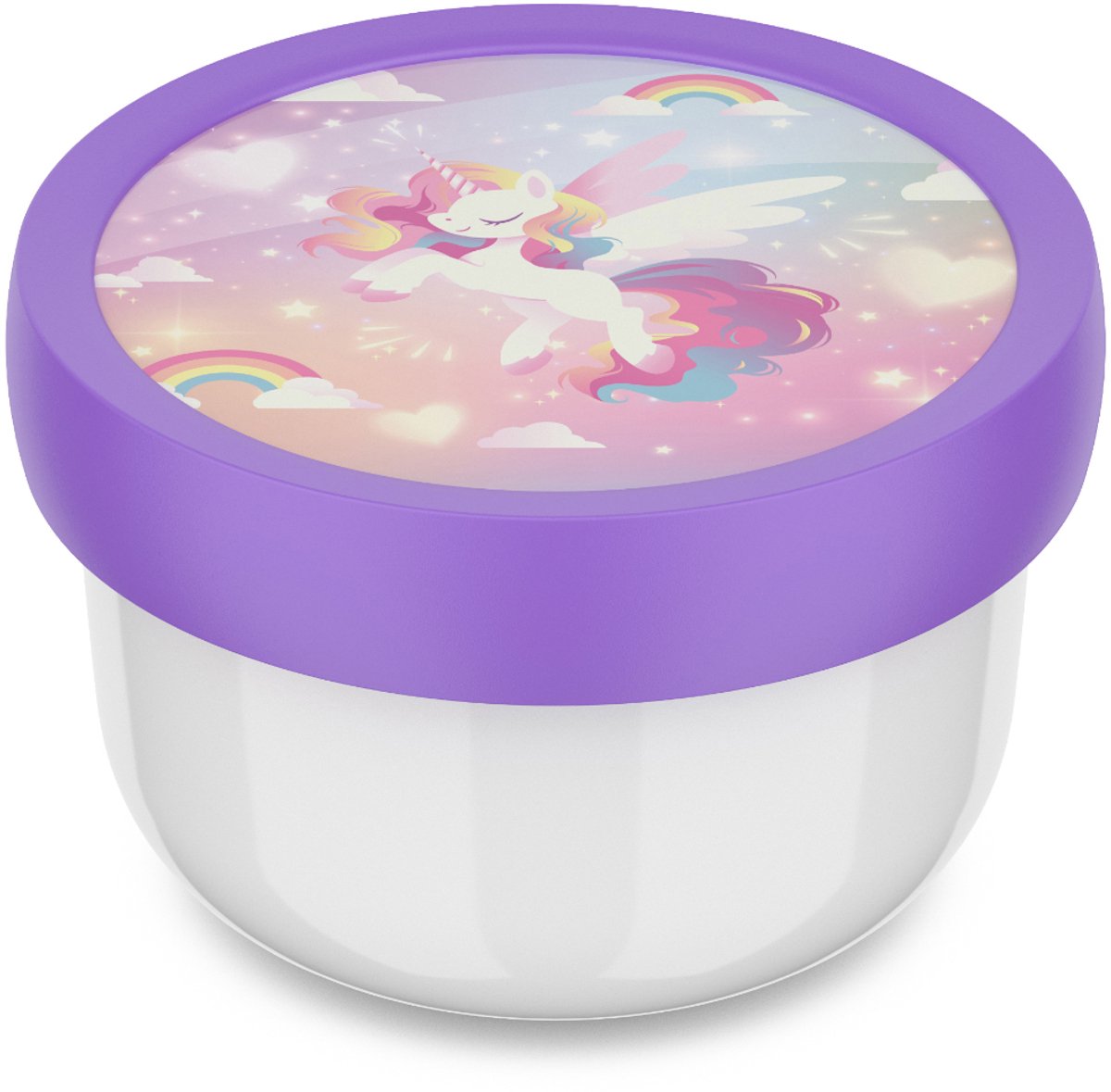 Mepal Einhorn Glow Obstbox Campus 300ml