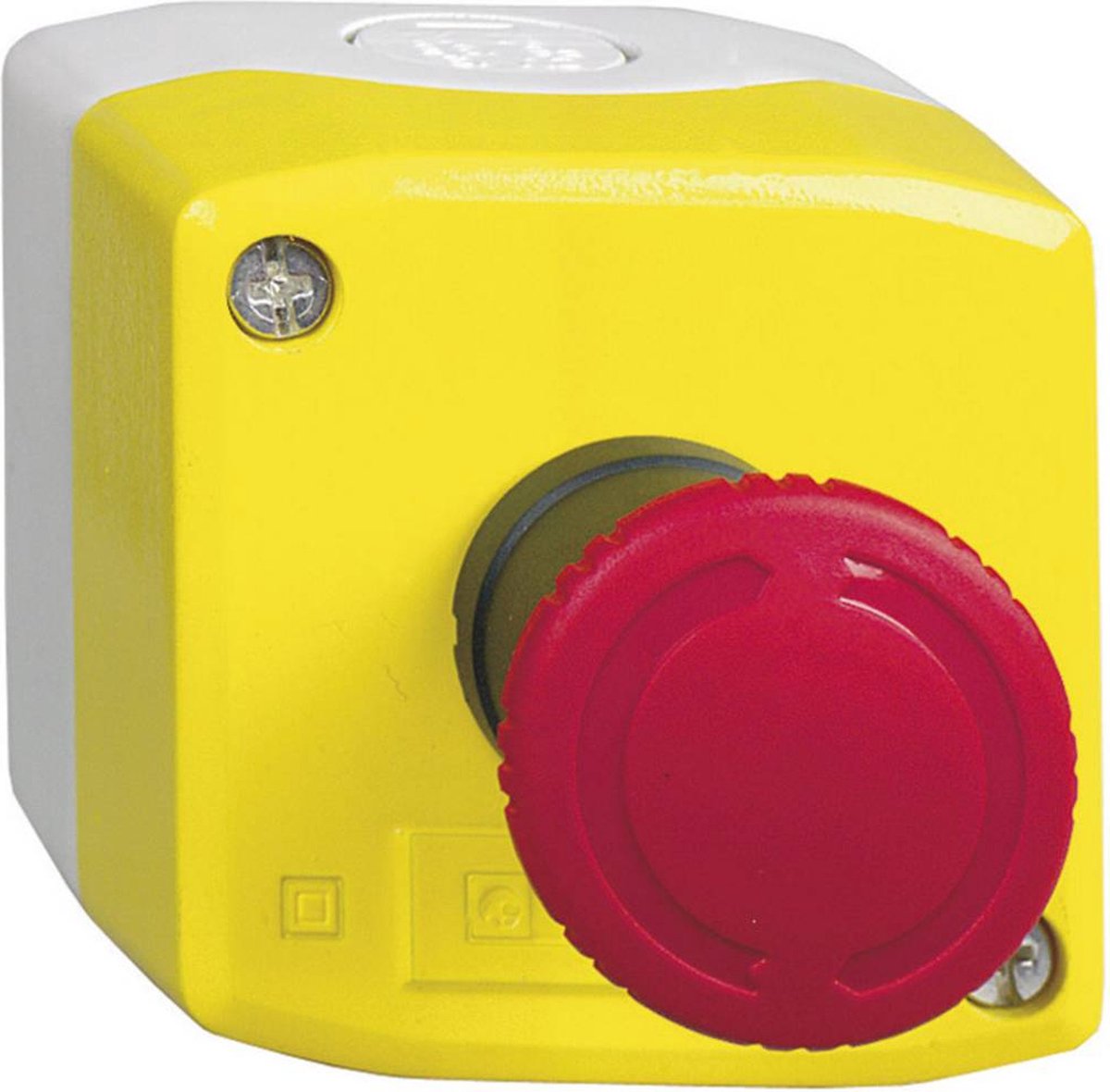 Schneider Electric Harmony Xalk178e Pilzschalter im Gehäuse 120 V AC 6 A 1x NC, 1x nein IP66 (gemäß EN 60529)