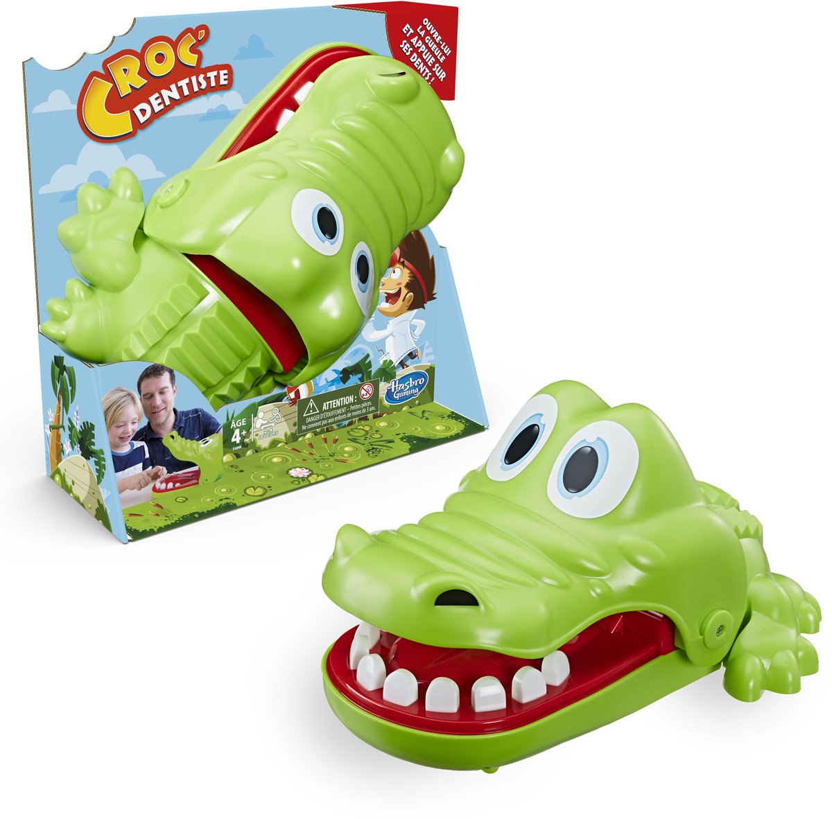 Hasbro Gaming-Krokodil mit Zahnschmerzen – Actionspiel fr