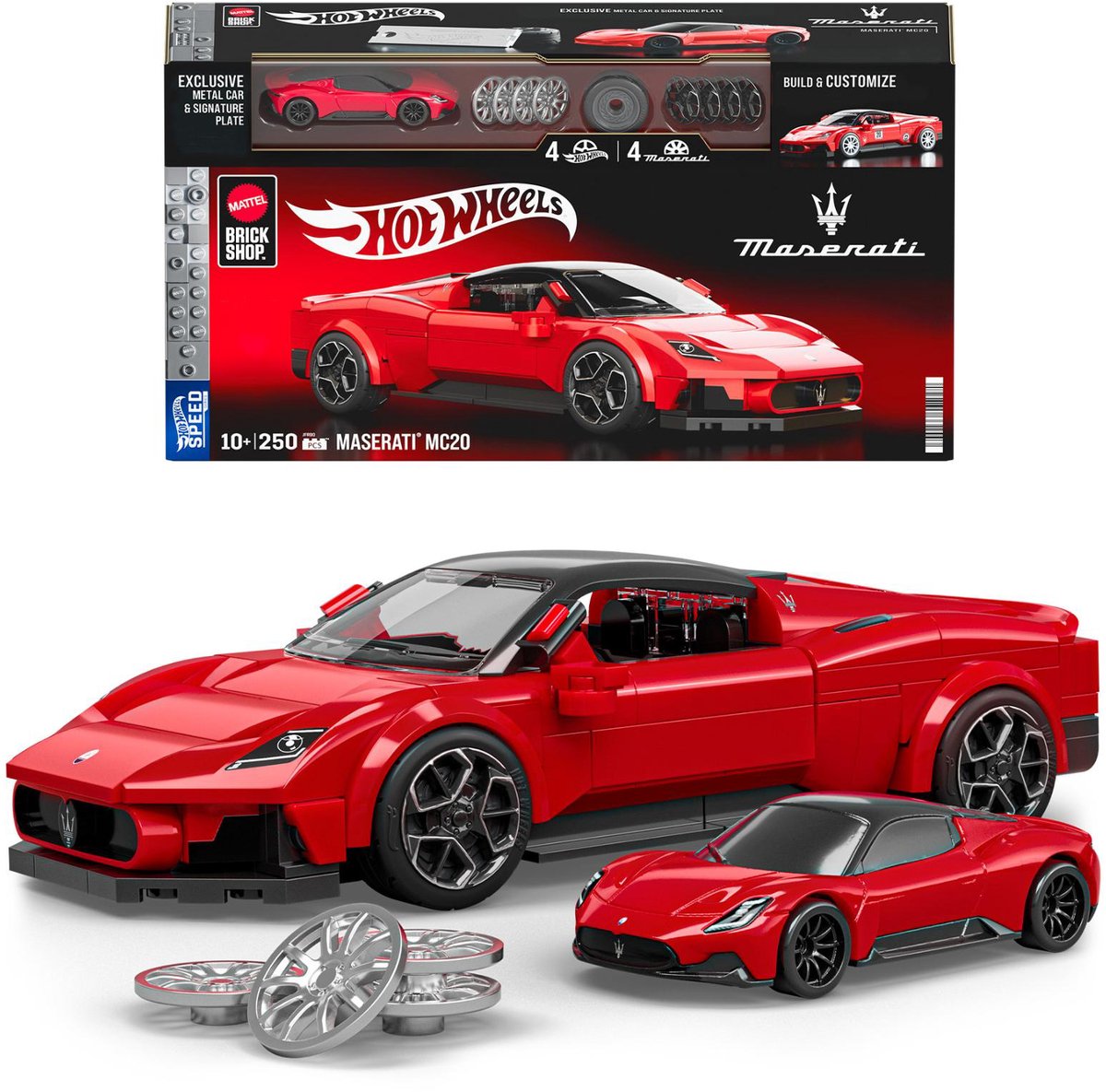 Hot Wheels Speed Series Maserati 1:32 Bauset – 250 Teile.