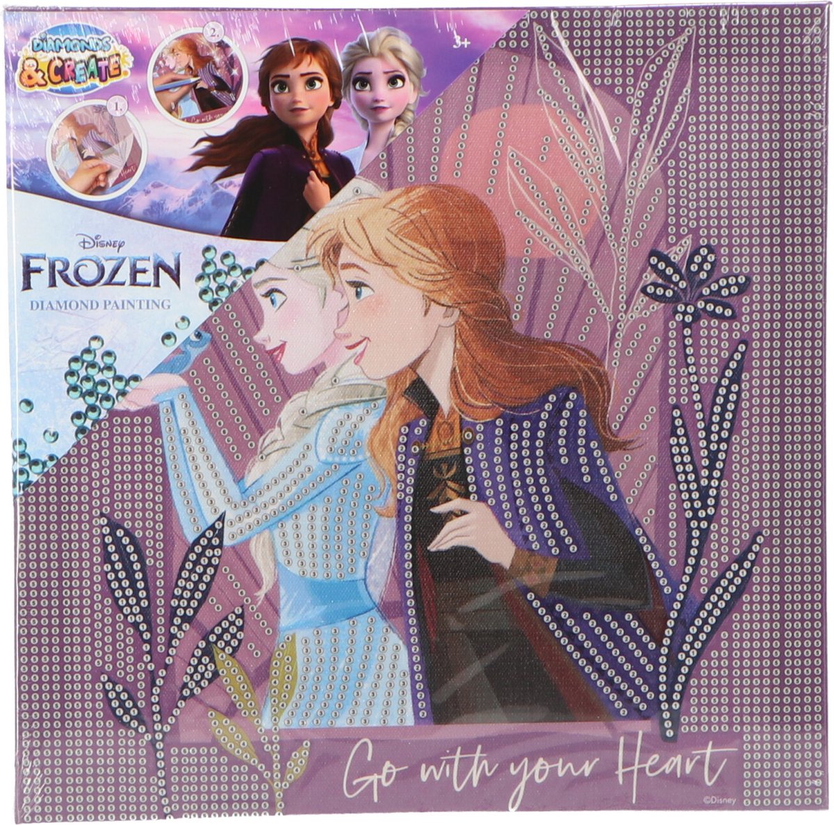Canenco Frozen Diamond Painting Canvas XL