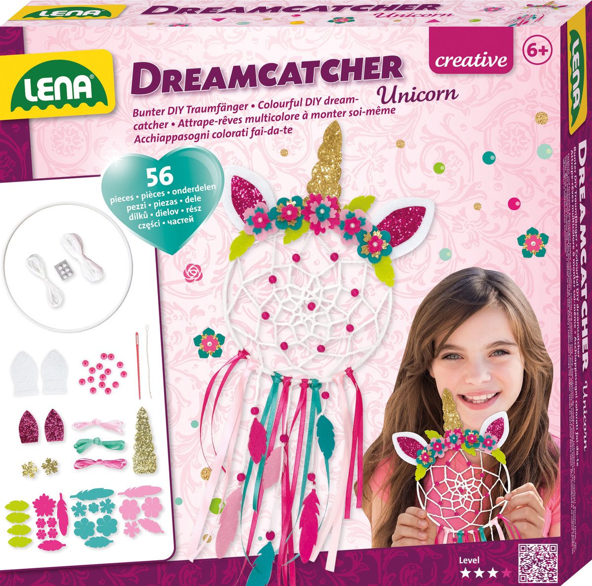 Lena Traumfänger-Einhorn-Bastelset