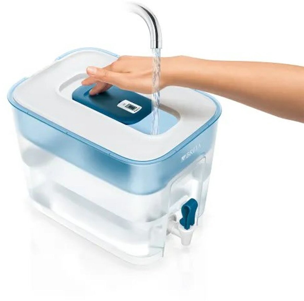 Brita-Krüge – Durchflusswasserfiltertank, Fassungsvermögen 8,2 l, blau 1052805