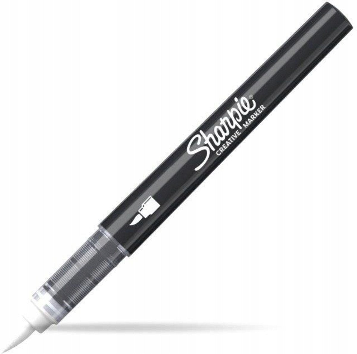 Sharpie Acryl-Markerpinsel weiß – permanente Farbe, wasserfest