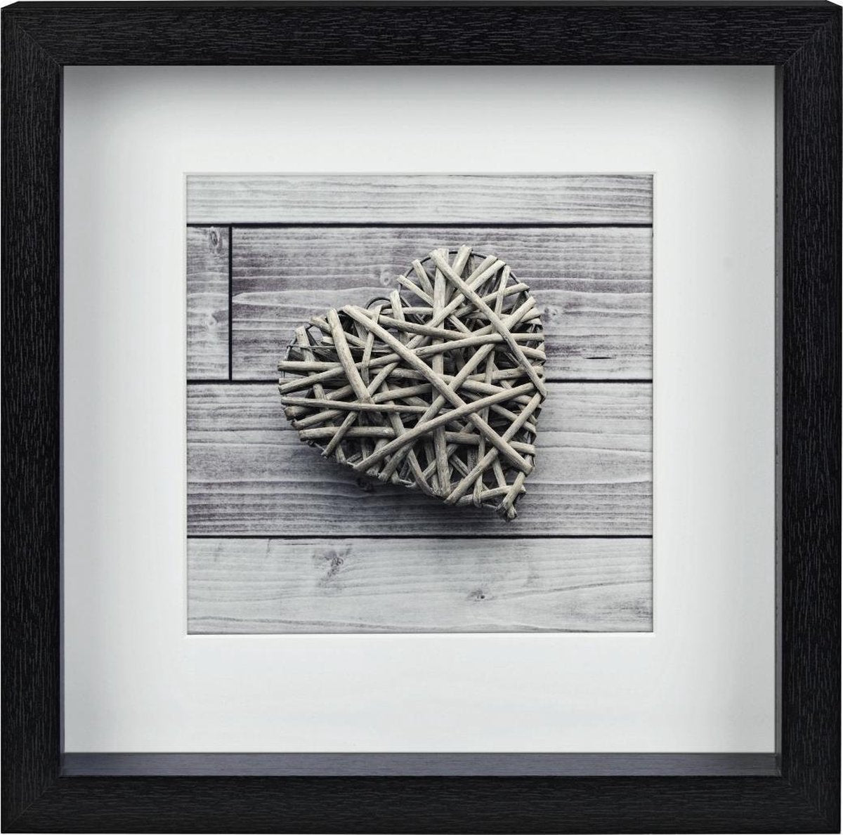 Hama Bilderrahmen – Scala – 23 x 23 cm – Schwarz