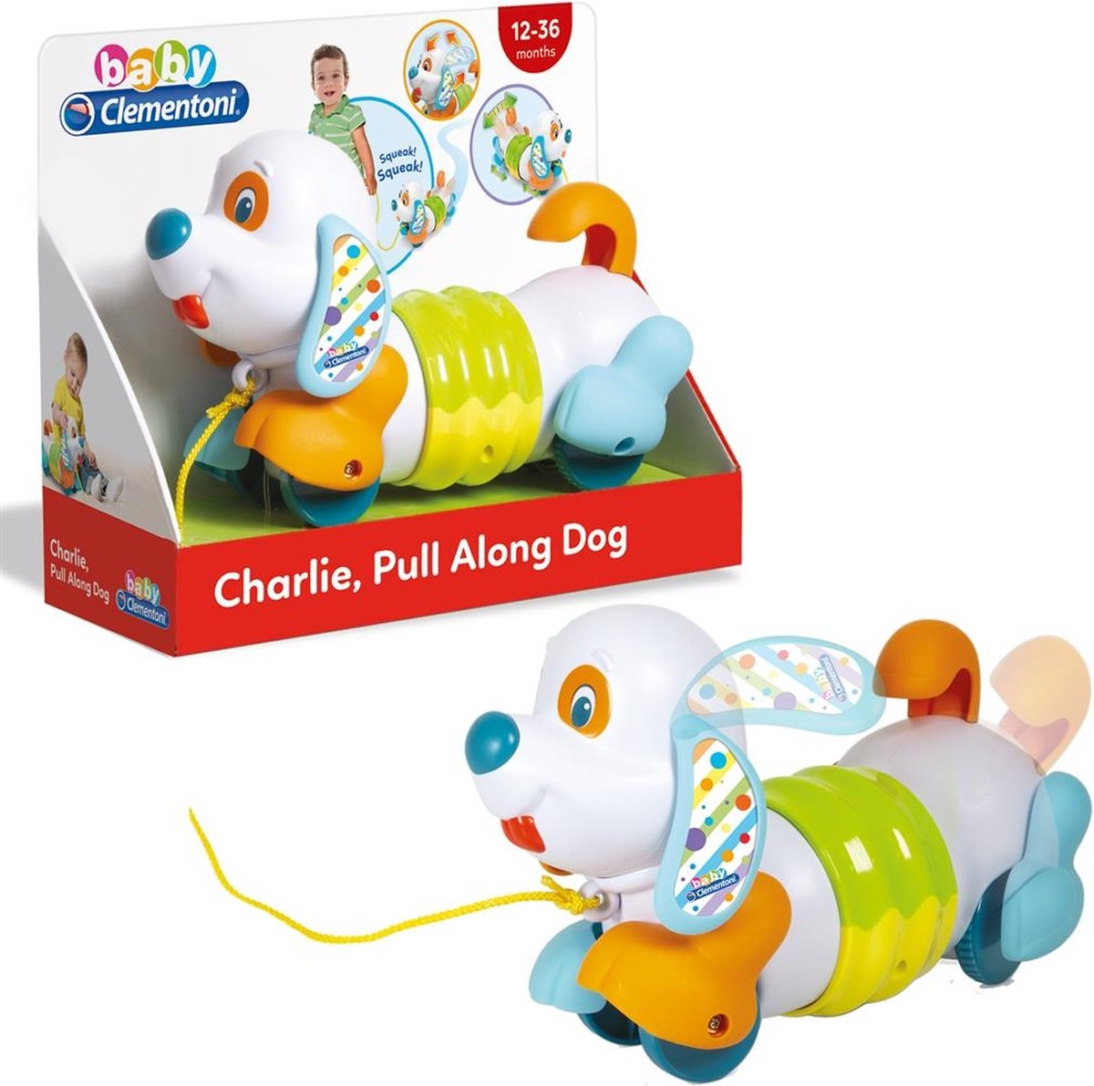 Clementoni Baby Zugtierhund