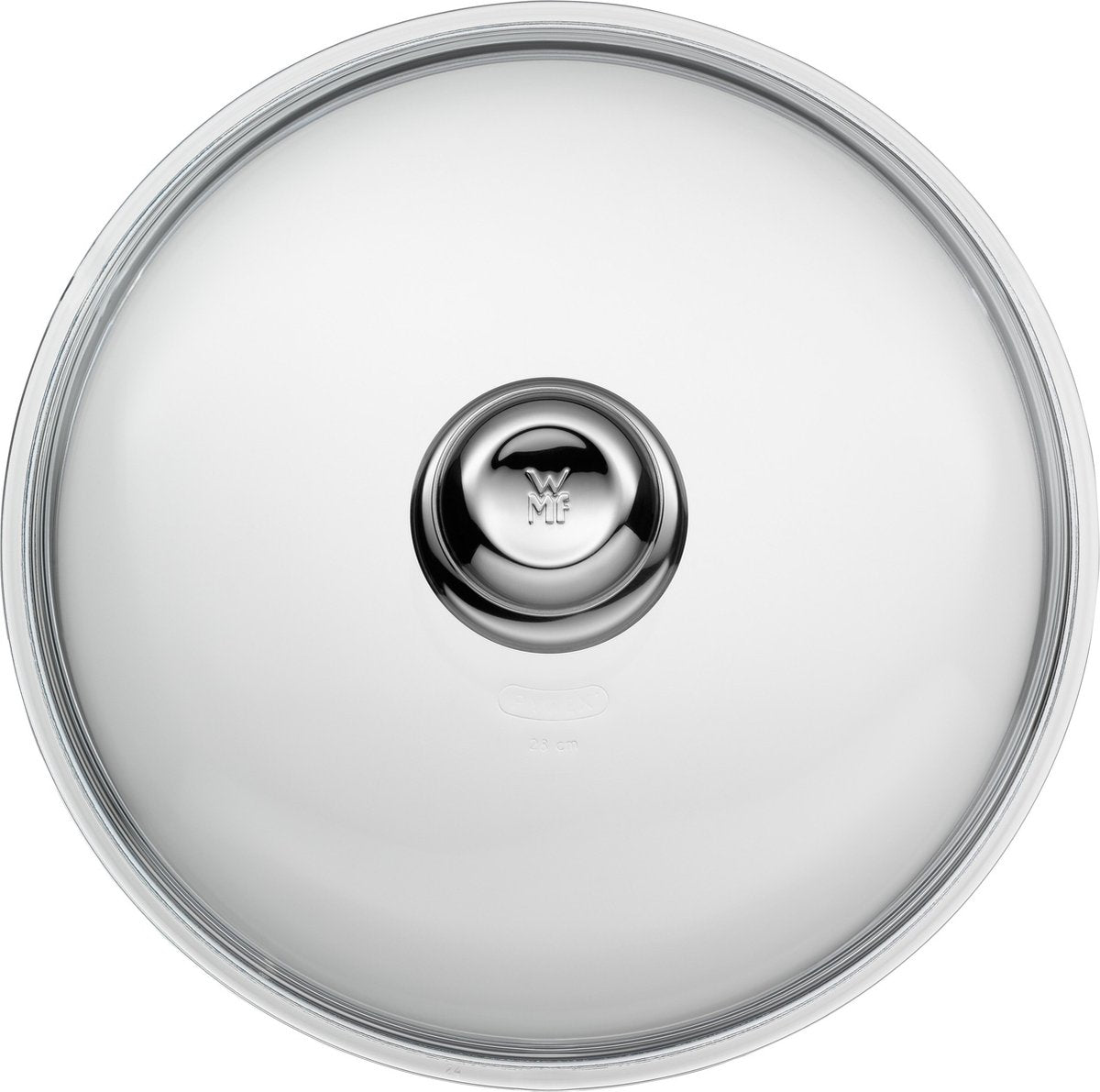 WMF Pfannendeckel aus Glas - ø 28 cm - hitzebeständig - für Bratpfannen geeignet