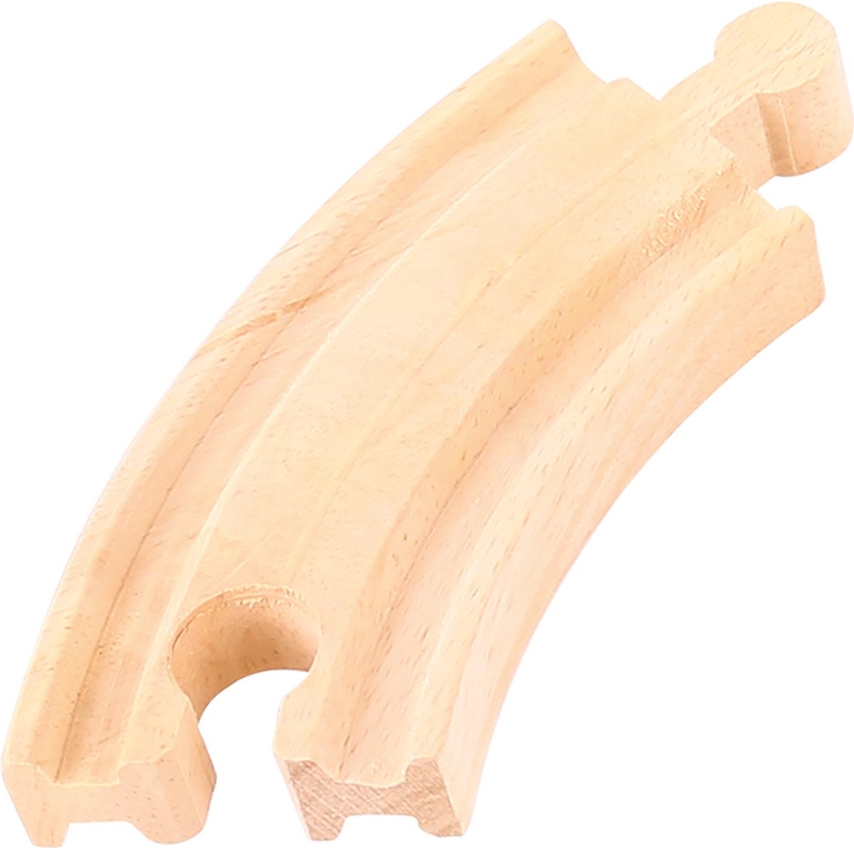 Bigjigs Holzschienen - kurze Kurven, 4st.