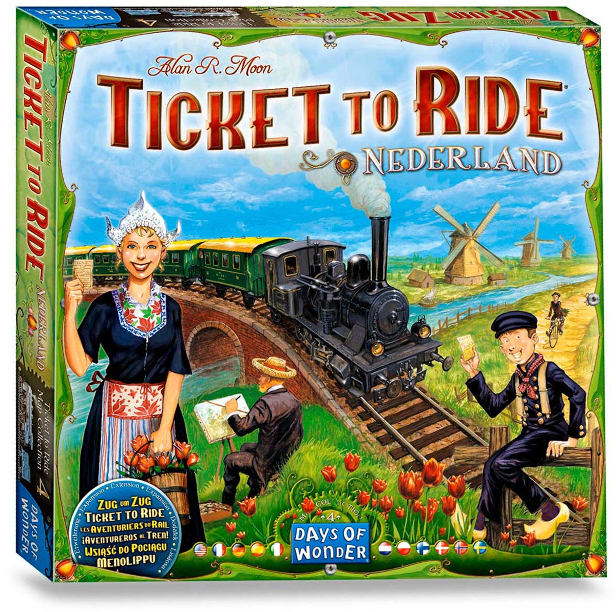 Days of Wonder Ticket to Ride – Niederlande-Brettspiel