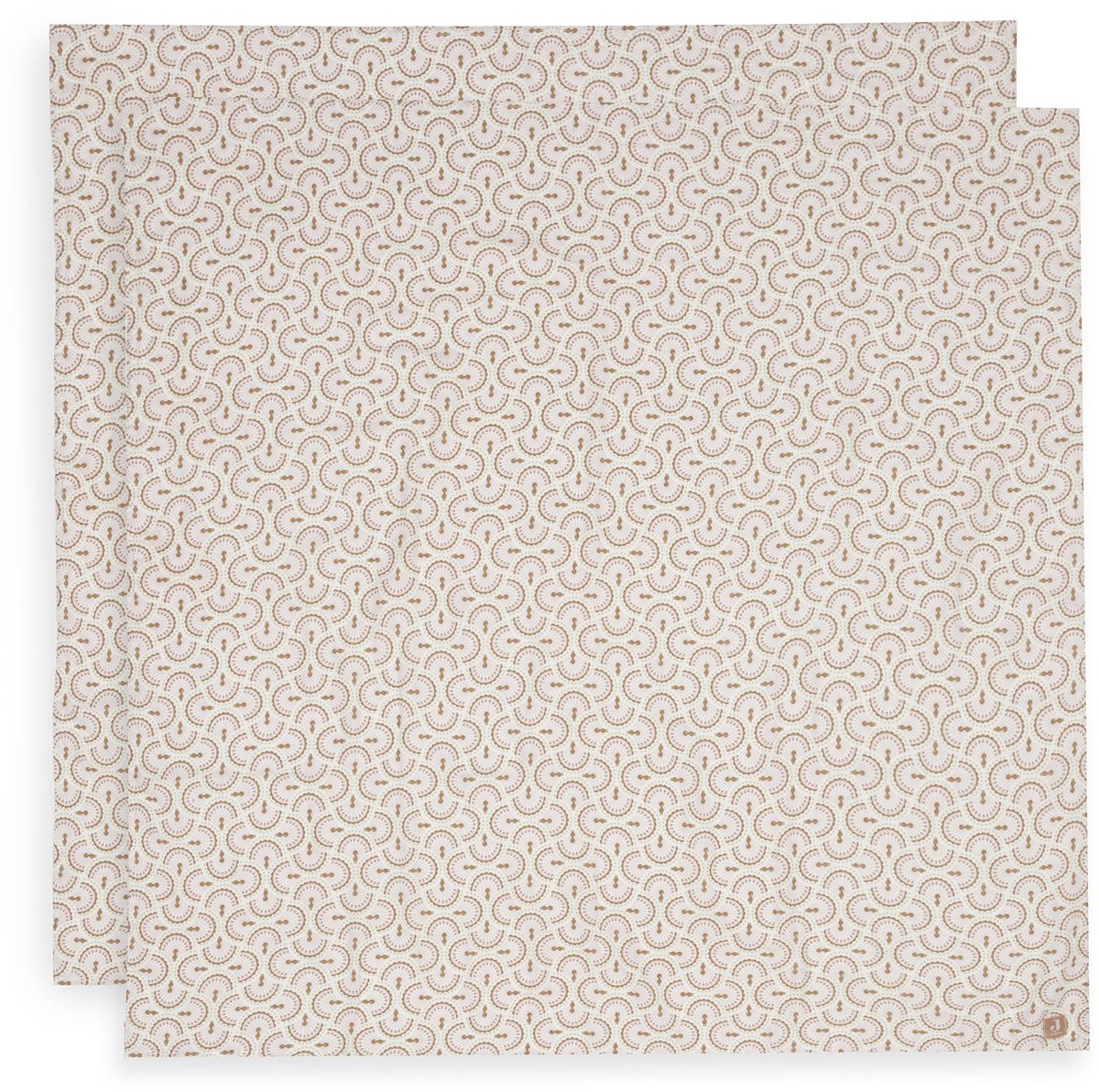 Jollein hydrofiele doek large 115x115cm soft plumes (2pack)