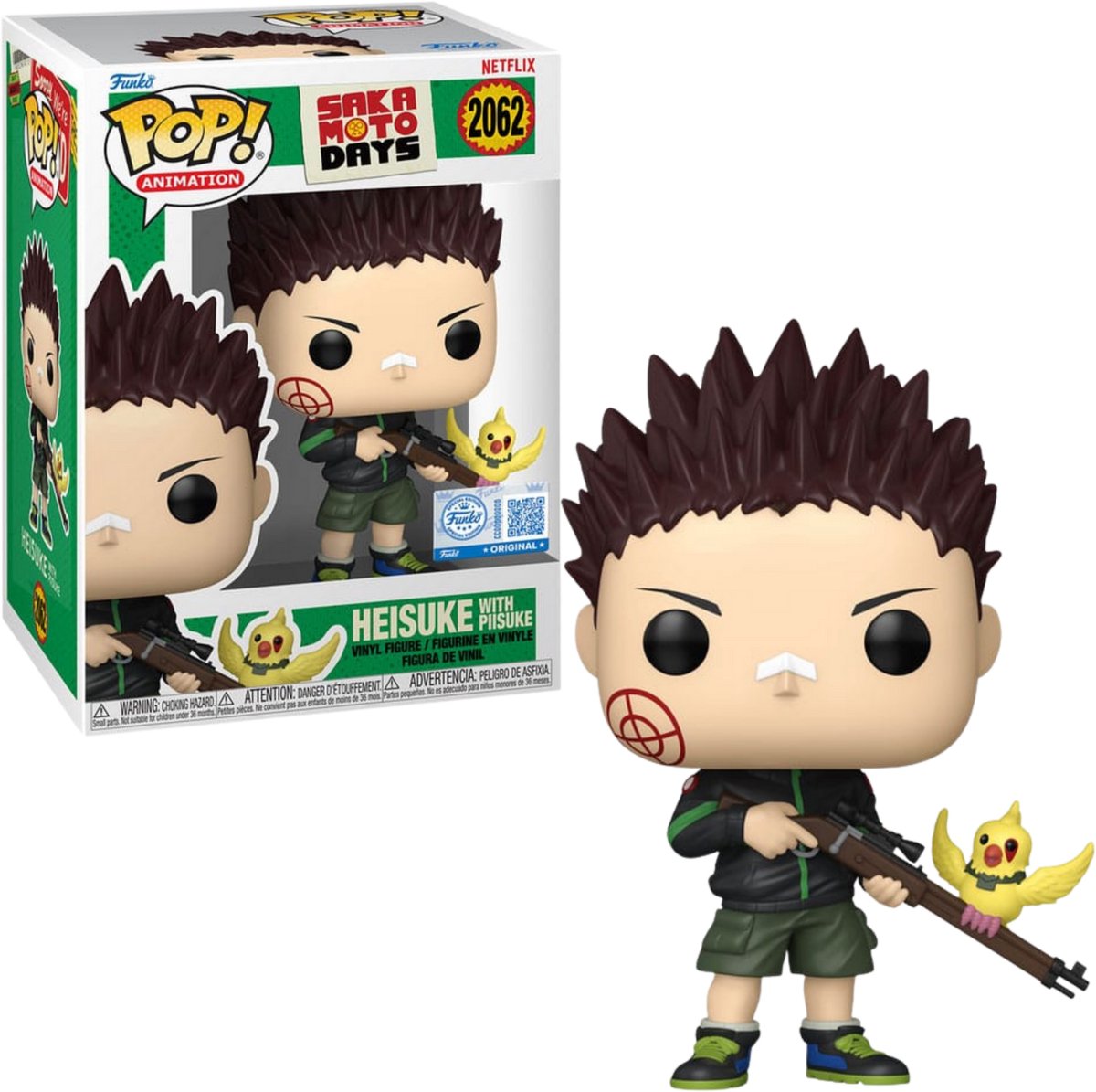Funko-Pop! Heisuke Piisuke 2062 Sakamoto Days exklusiv