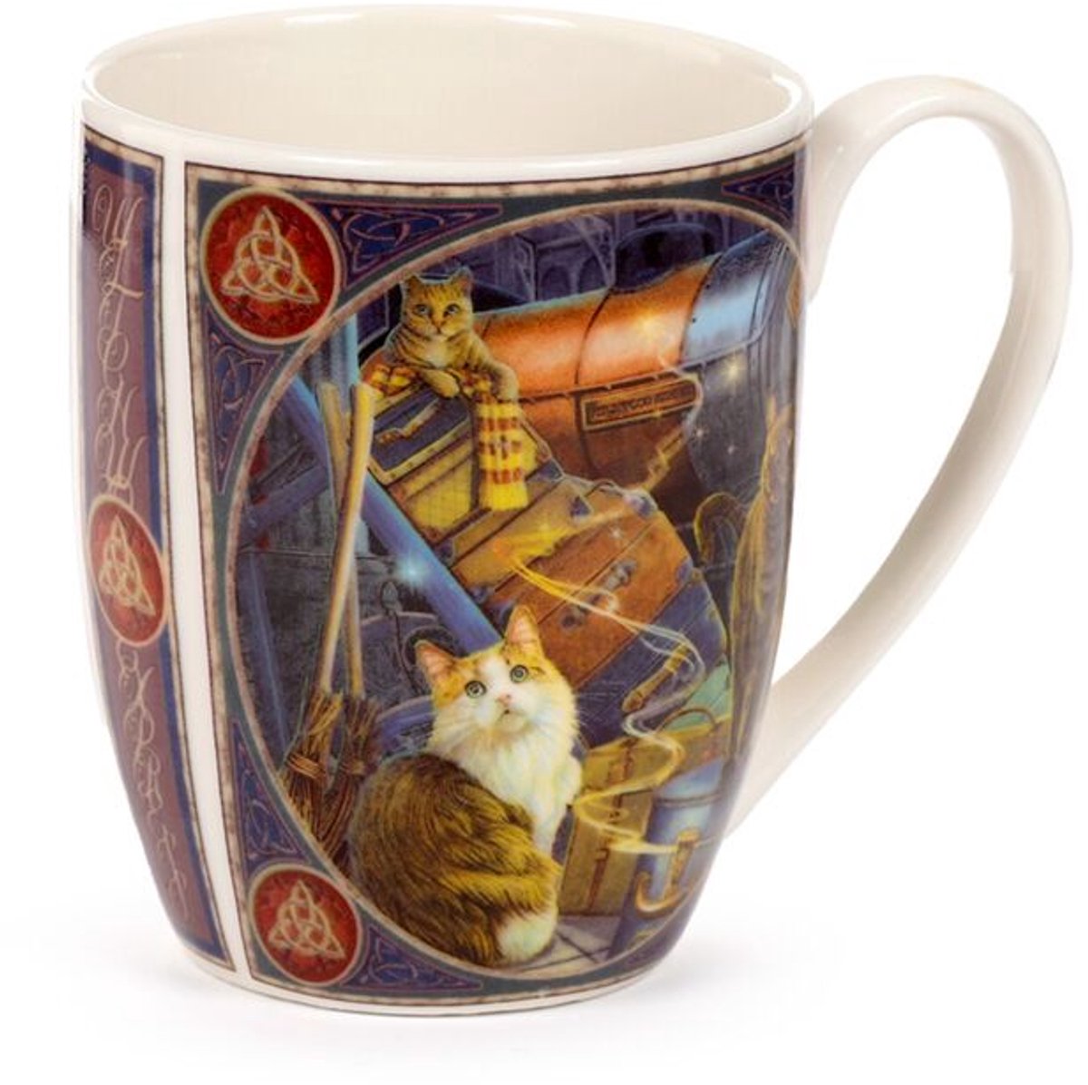 Lisa Parker Witchwood Express Cats Porzellantasse