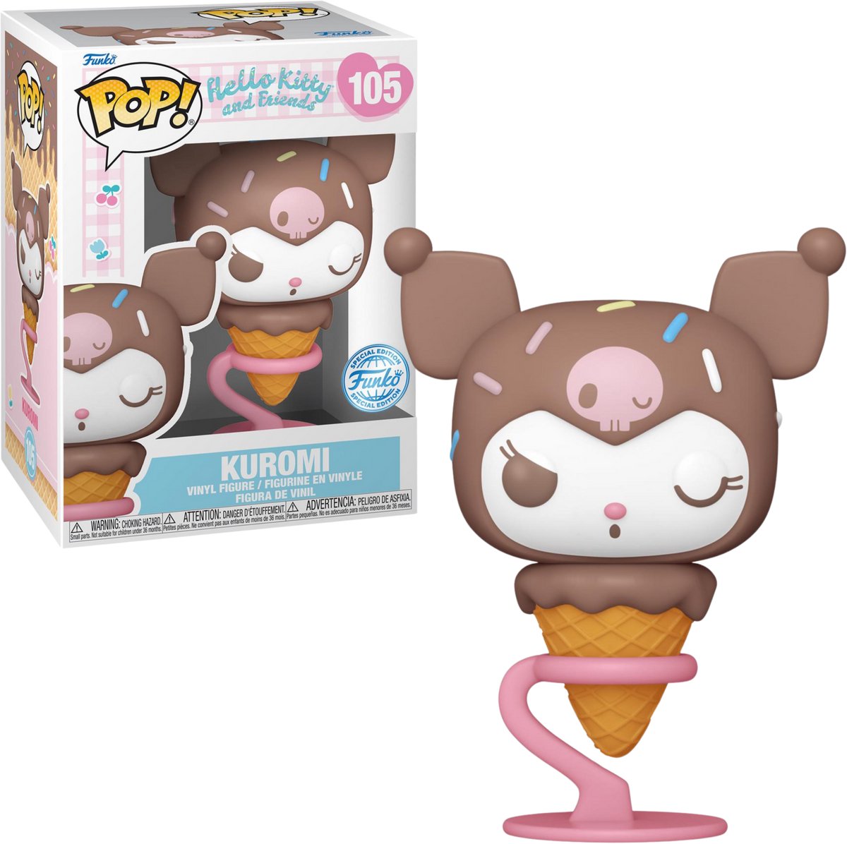 Funko-Pop! Idole: Hallo Kitty und Freunde – Kuromi #105 Hot Topic exklusiv