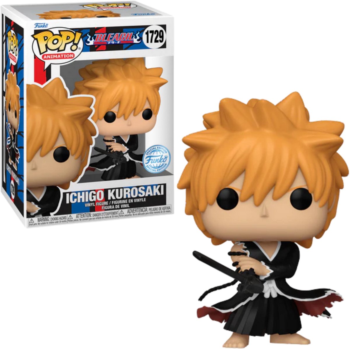 Funko-Pop! Animation: Bleach – Ichigo Kurosaki #1729 Sonderausgabe exklusiv