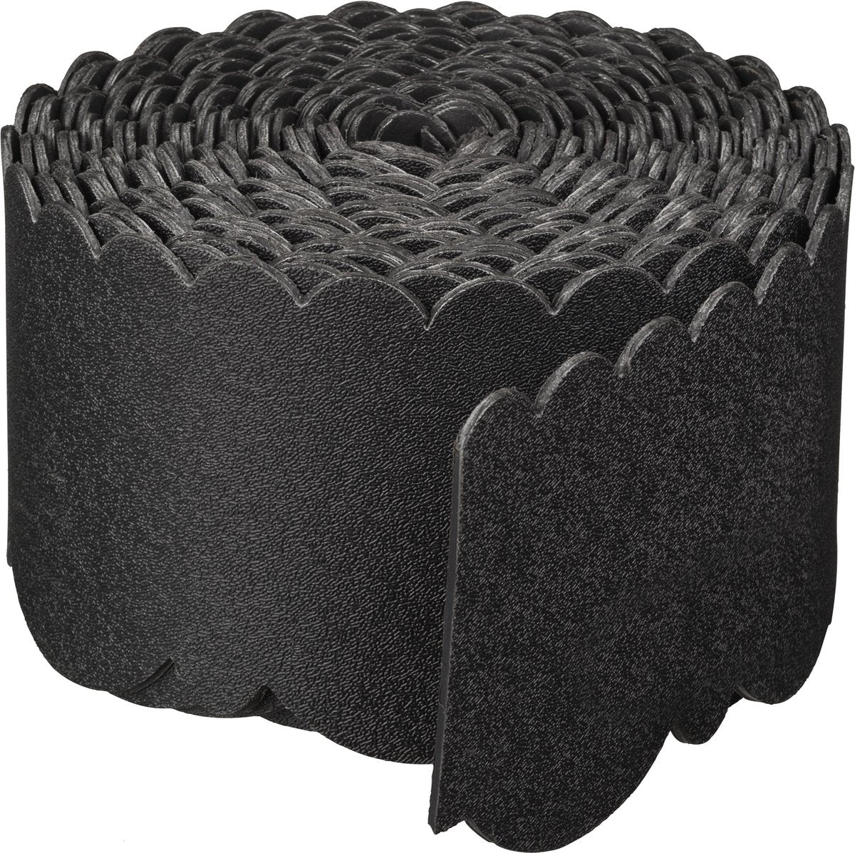 Nature Border Rand Dekorativ 0,13x12 m 3 mm schwarz