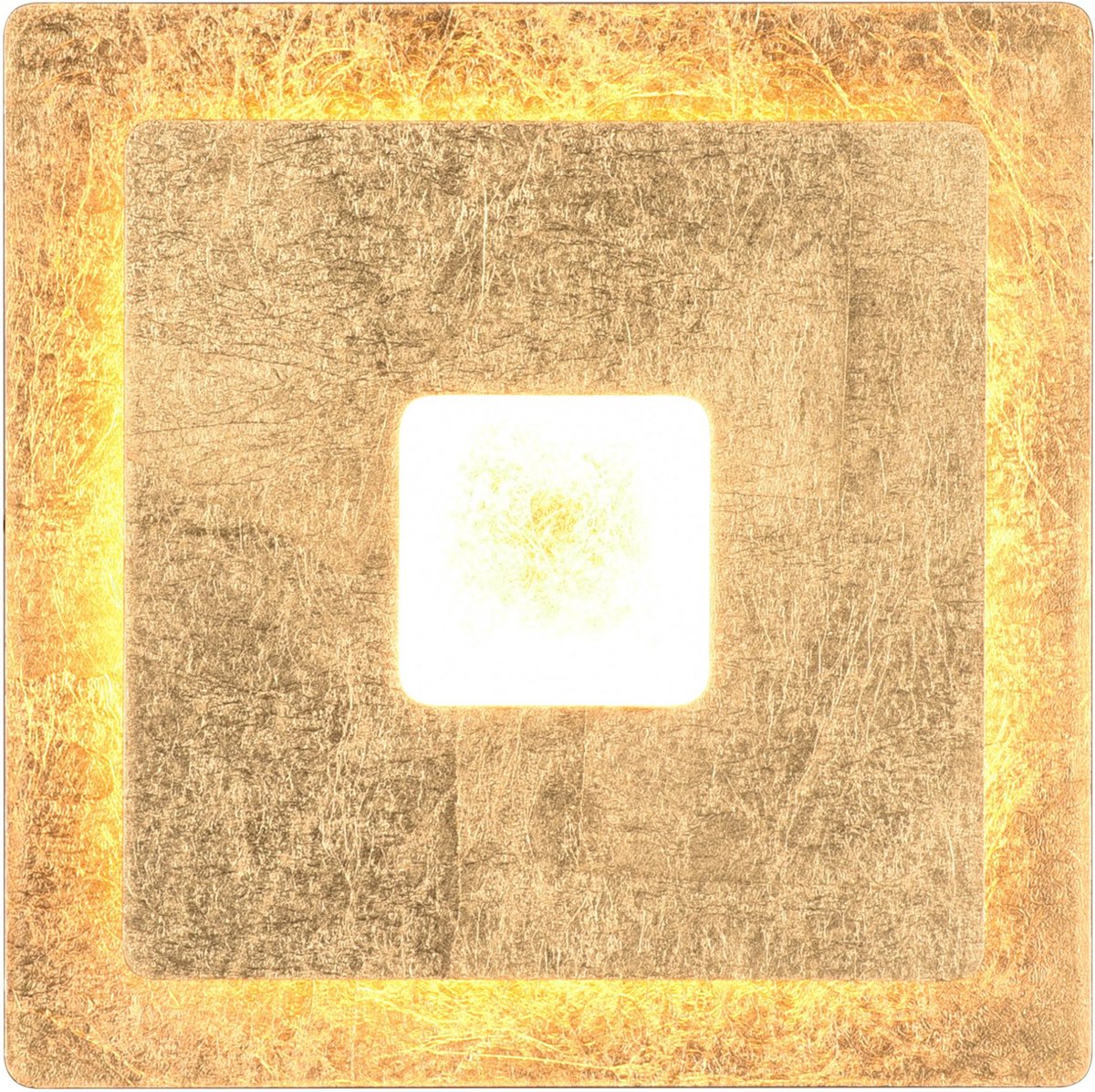 Trioleano - Wandleuchte - Gold - inkl. 1x smd 6w - indirekte Beleuchtung - drehbar