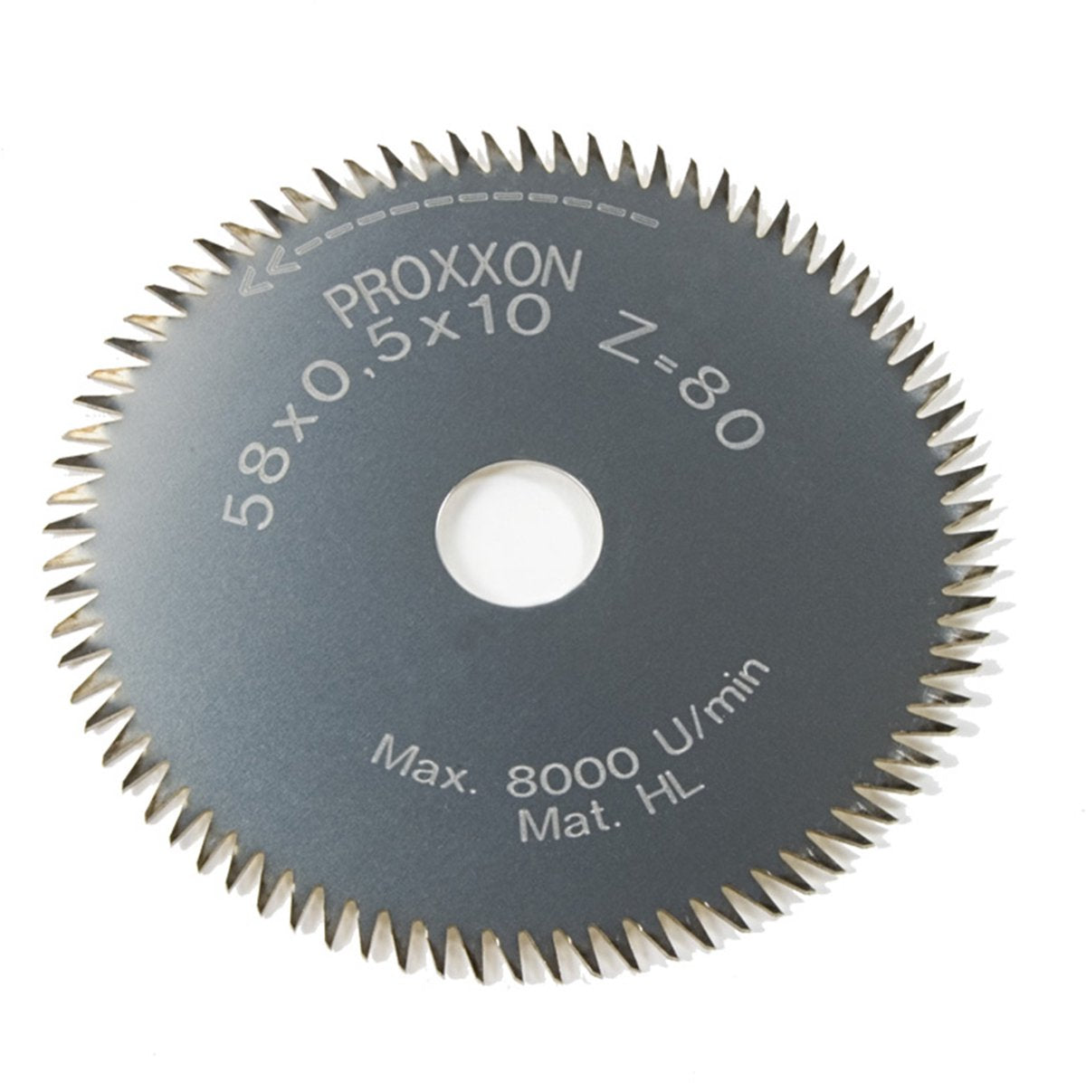 Proxxon micromot - cirkelzaagblad - zaagblad - 50x10x05 mm - aantal tanden: 80 1 stuk(s)