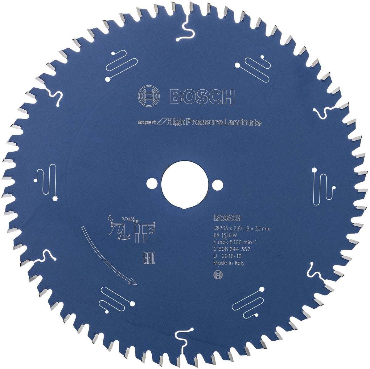Bosch-Klingenexperte für Hochdrucklaminat 2