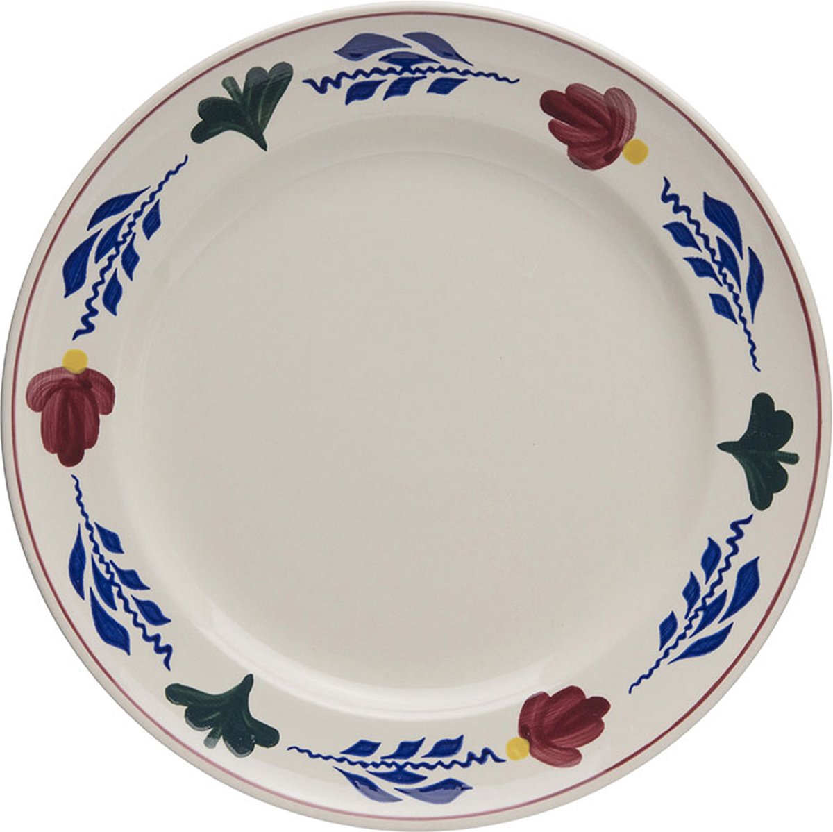 Royal boch boerenbont boerenbont bord ø17,5cm - set van 2 stuks