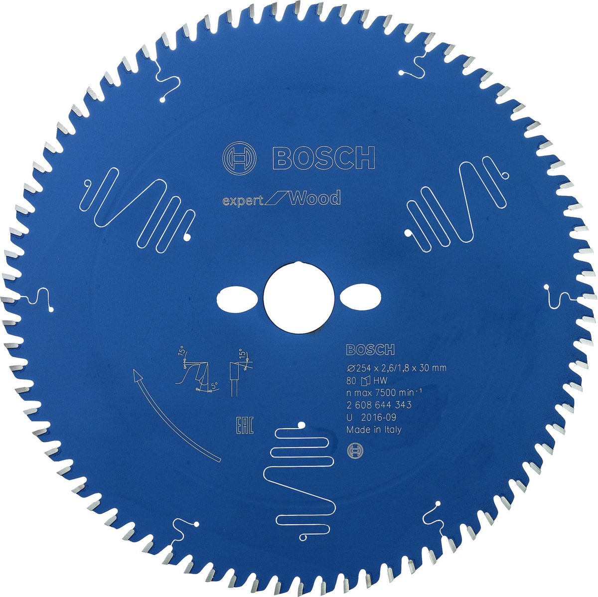 Bosch Zubehör Experte für Holz ab Werk 254x30-80 - 1 Stück(e) - 2608644343 - 2608644343