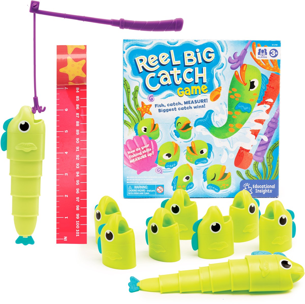 Lernressourcen Reel Big Catch-Spiel – 3+