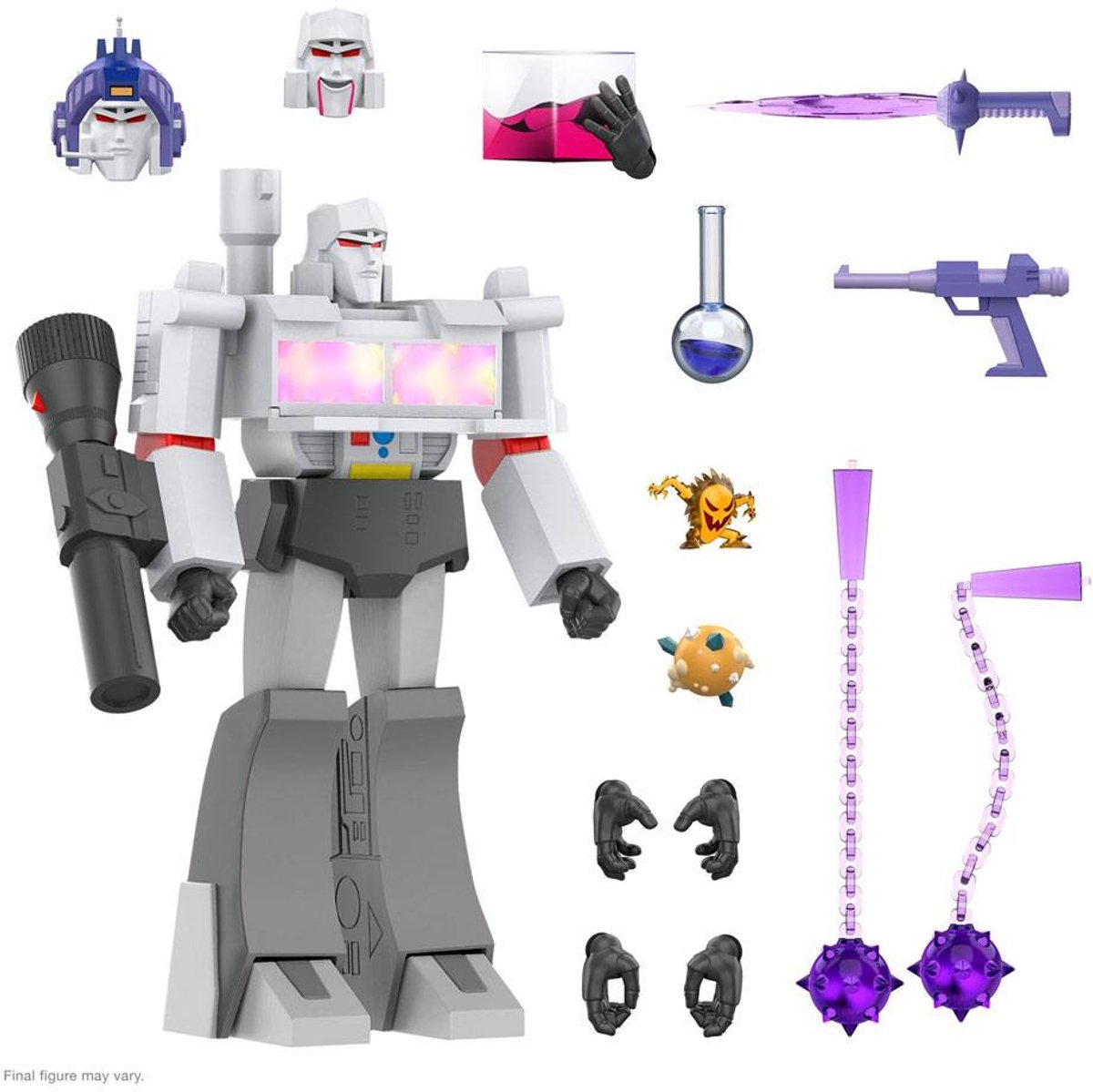 Super7 Transformers Ultimates Actionfigur Megatron (G1 Cartoon), 20 cm große Actionfigur