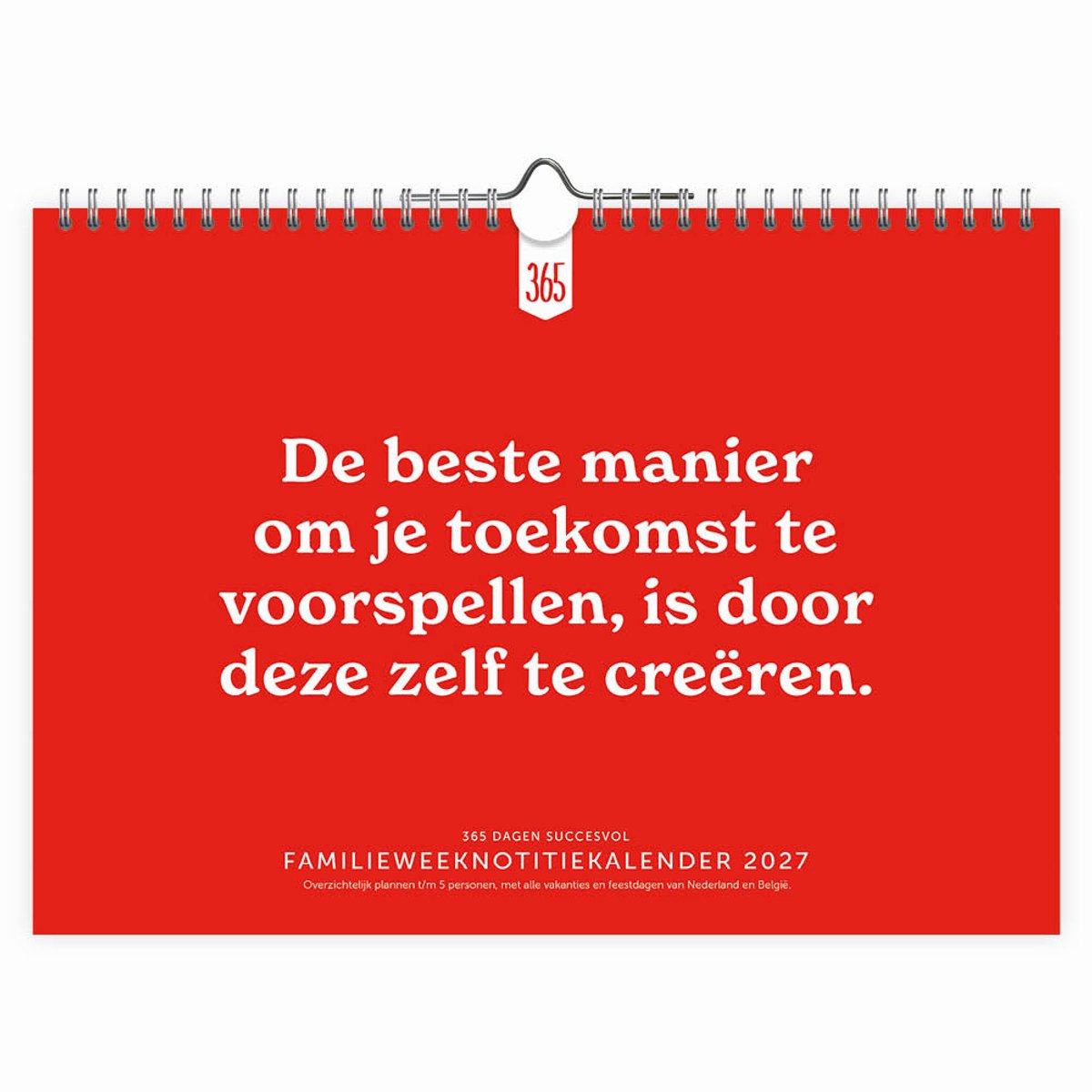 Comello 365 dagen succesvol familieweeknotitiekalender 2027
