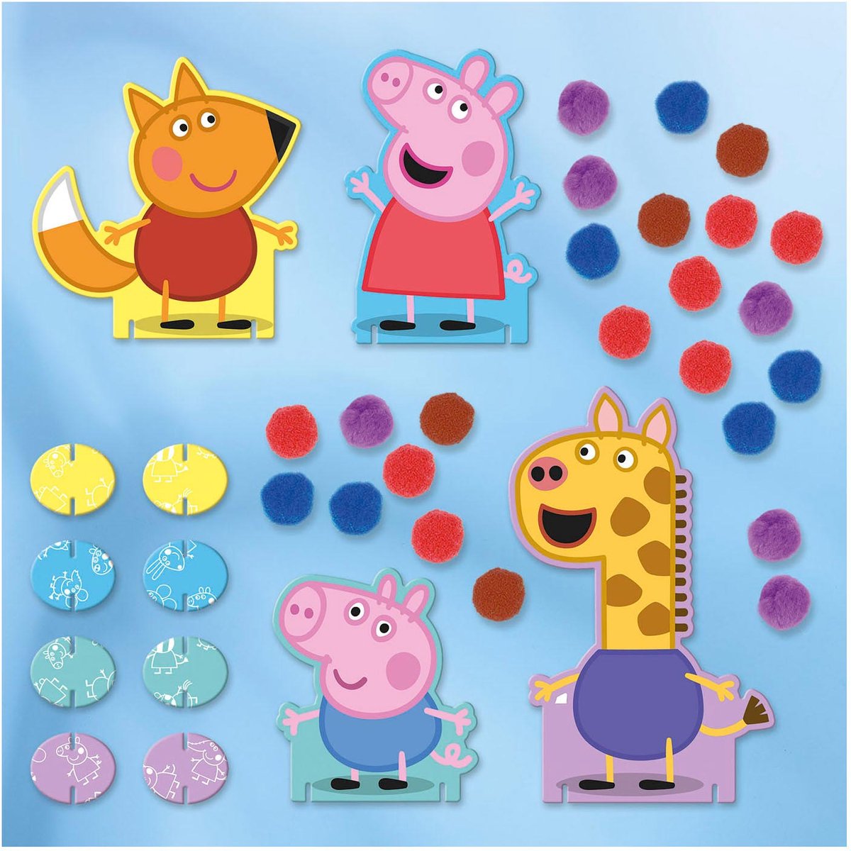 Bambolino Toys Peppa Pig Pompom-Paste