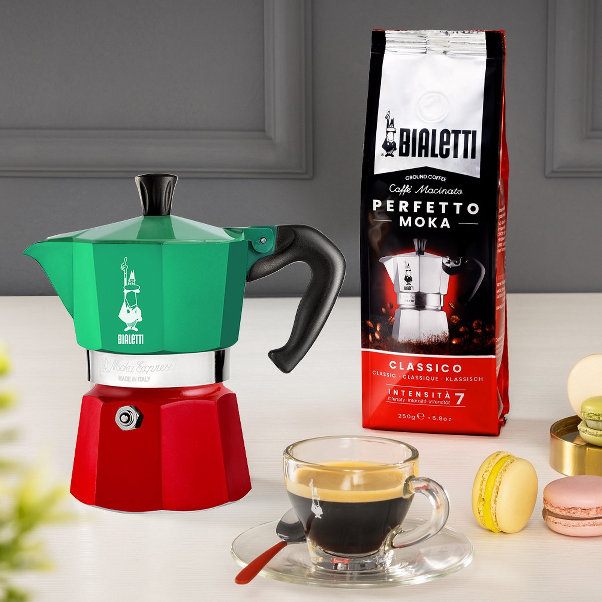 Bialetti Bialetti Moka Express Tricolore 5322222