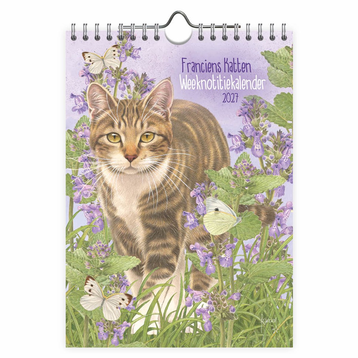 Comello franciens katten weeknotitiekalender 2027 suus