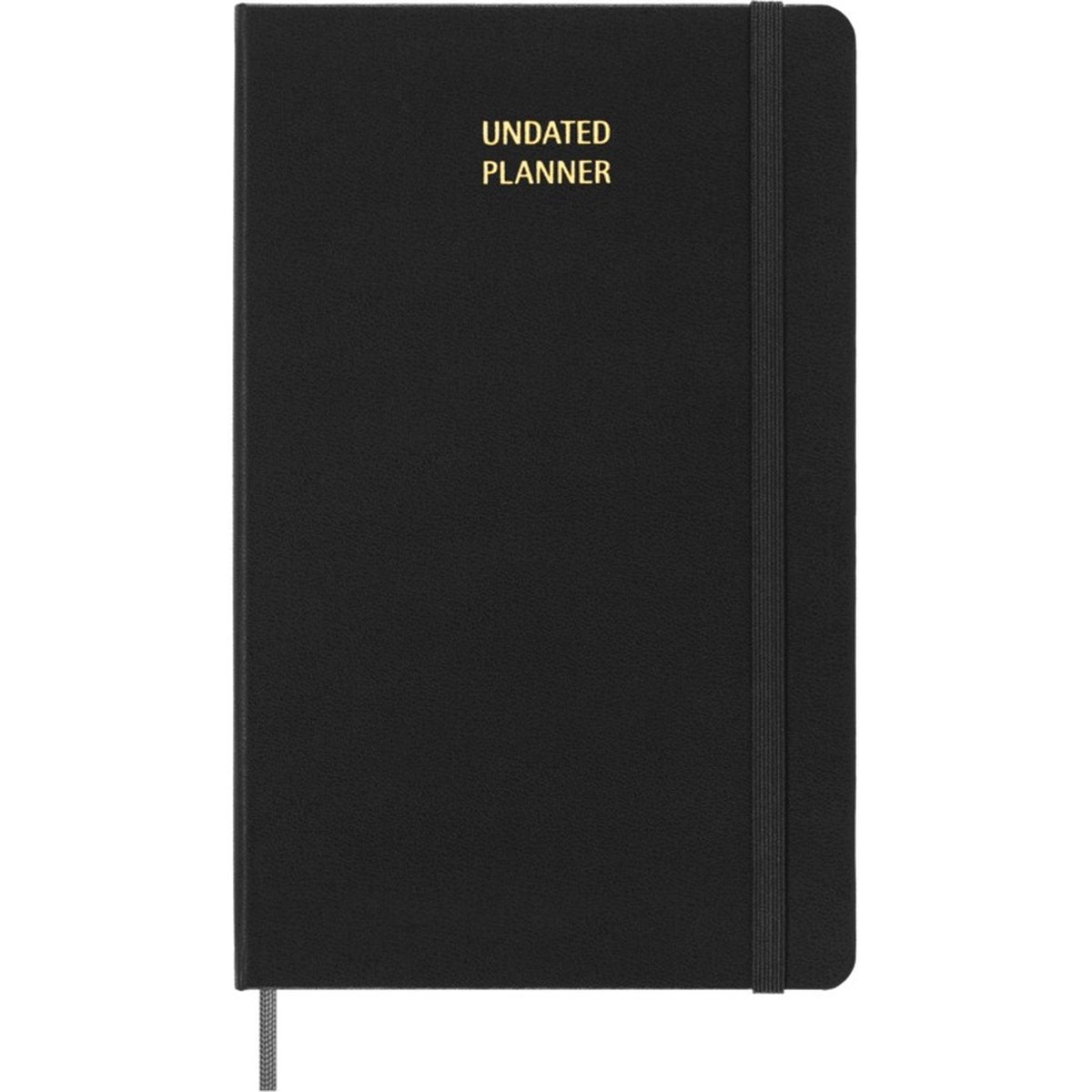 Moleskine undatierter Planer – wöchentlich – groß – schwarz