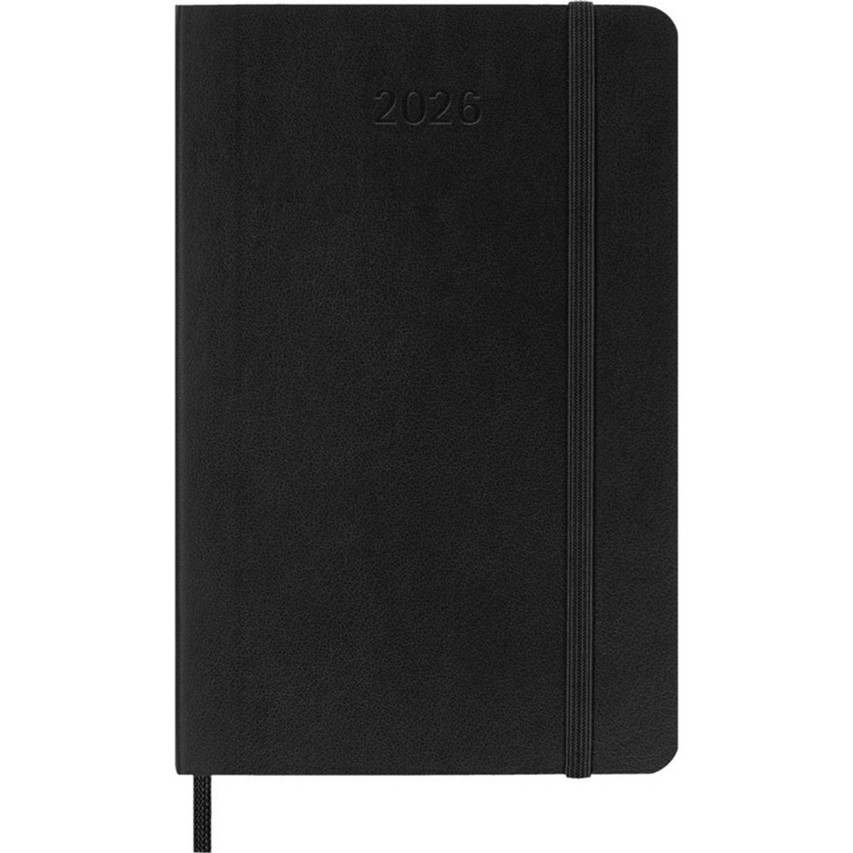 Moleskine 12-Monats-Tagebuch – 2026 – wöchentlich – Tasche – Softcover – Schwarz